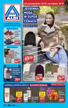Pogląd oferty "Aldi Gazetka - Artykuły przemysłowe i tekstylia" - ważna od 13.10.2025
