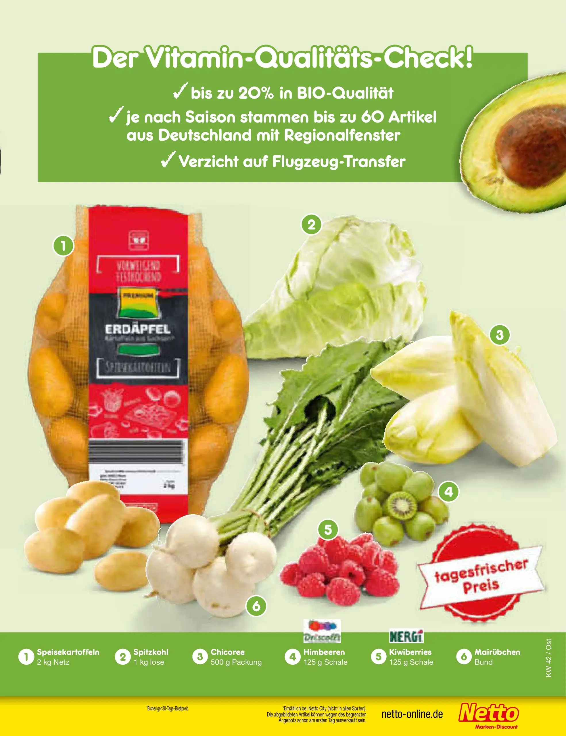 Netto Marken-Discount prospekt Machern	 (ab 13.10.2025) » Angebote | Seite: 9 | Produkte: Himbeeren