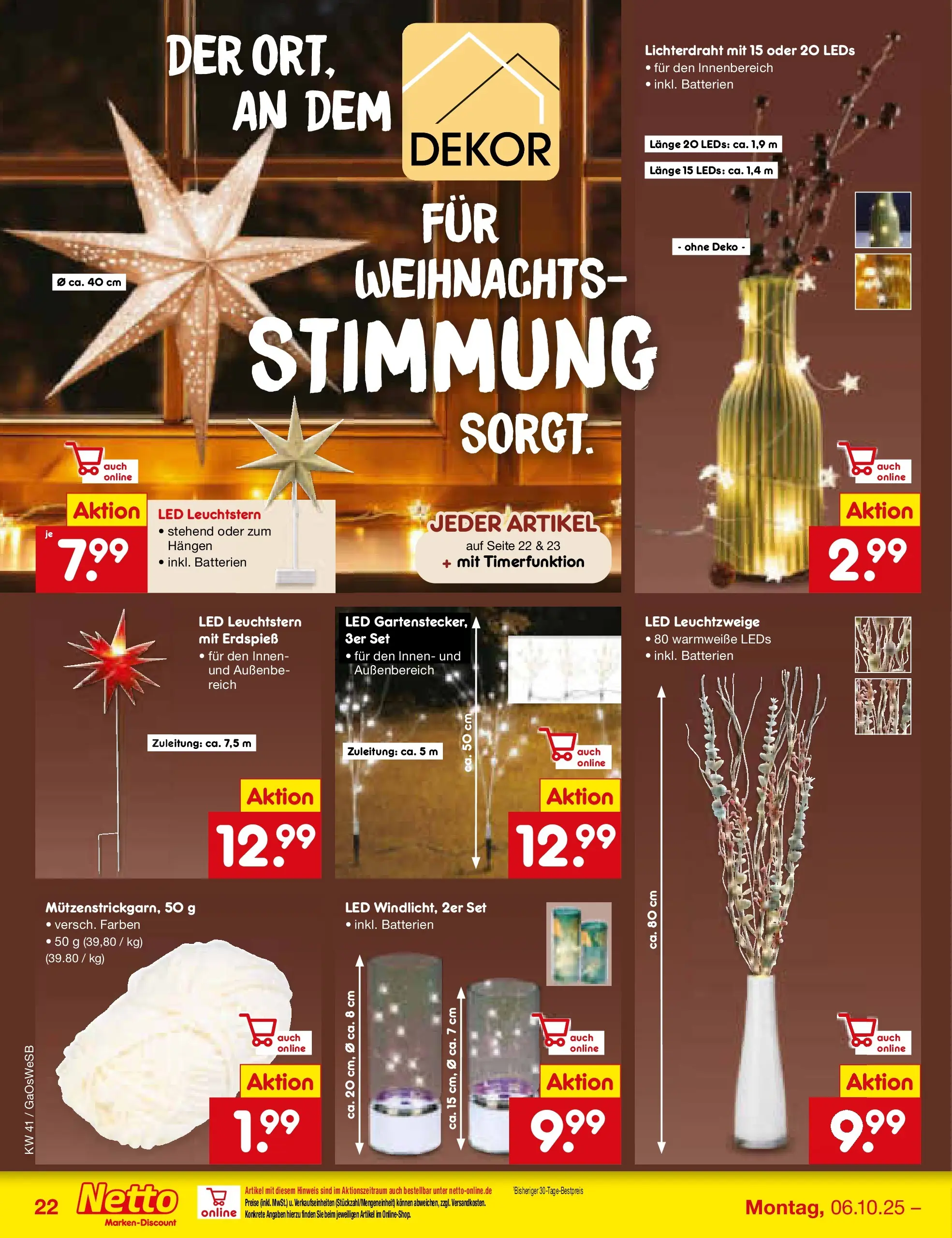 Netto Marken-Discount prospekt Brietlingen	 (ab 12.10.2025) » Angebote | Seite: 30 | Produkte: Batterien