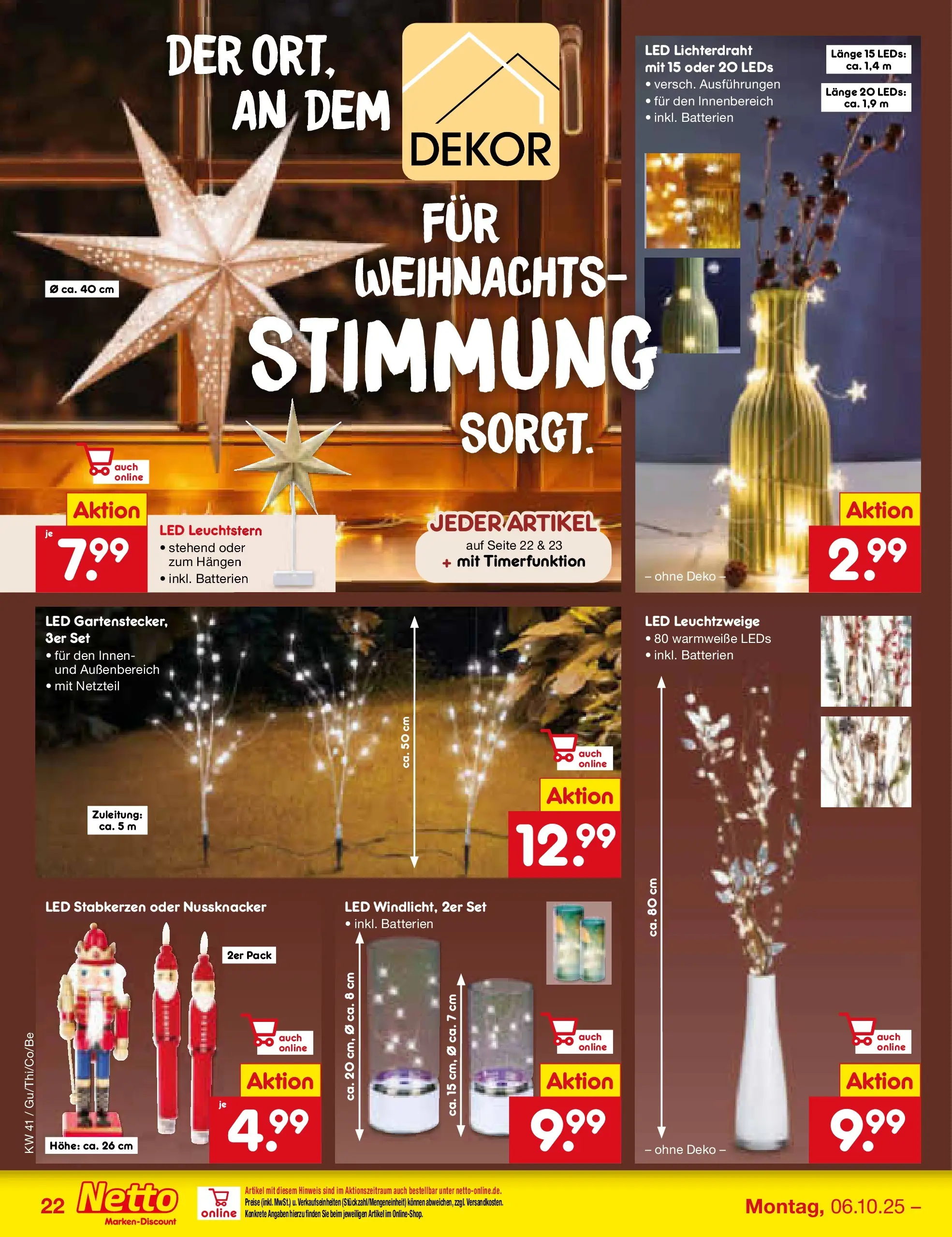 Netto Marken-Discount prospekt Machern	 (ab 13.10.2025) » Angebote | Seite: 32 | Produkte: Batterien, Netzteil
