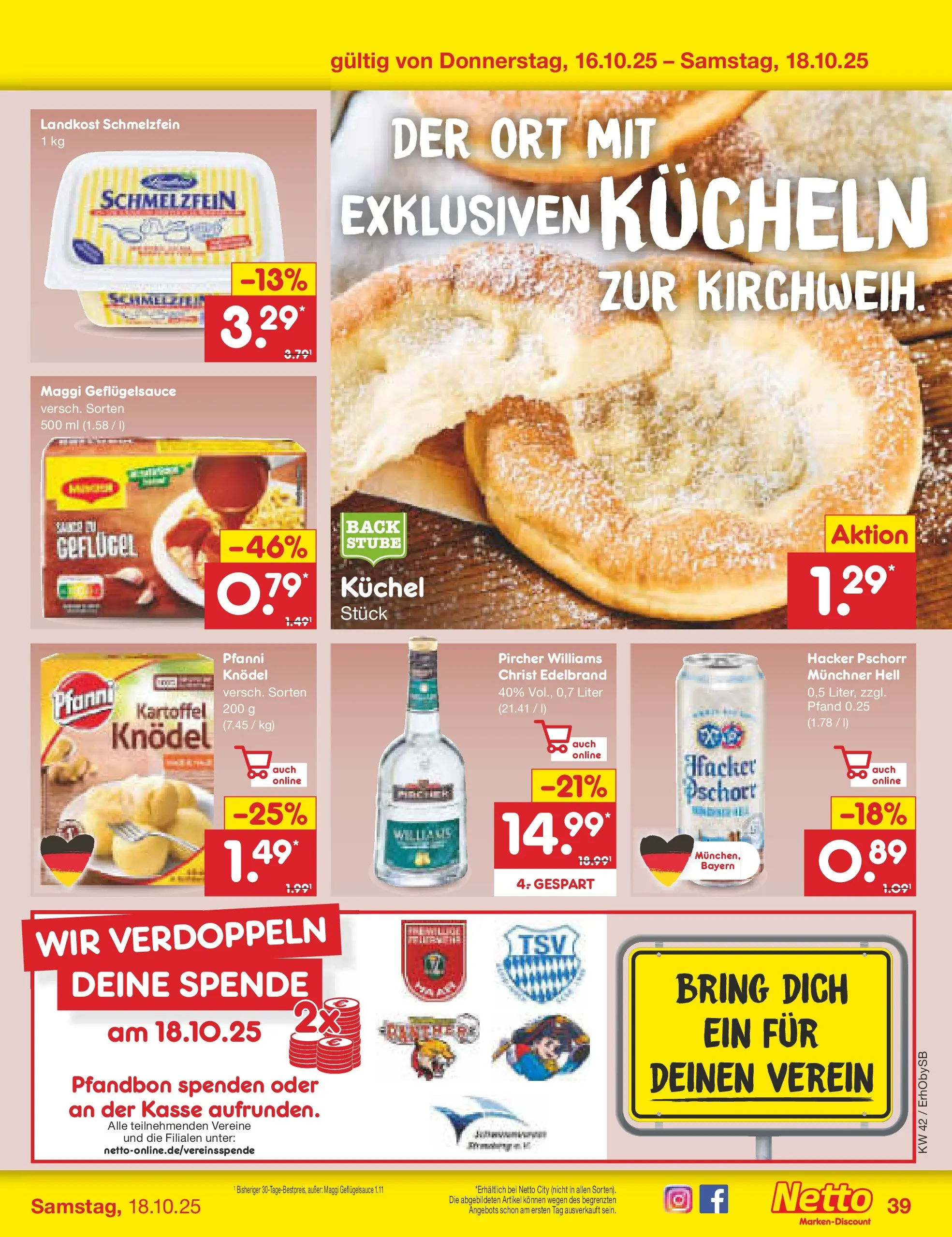 Netto Marken-Discount prospekt Mauern	 (ab 13.10.2025) » Angebote | Seite: 43 | Produkte: Maggi
