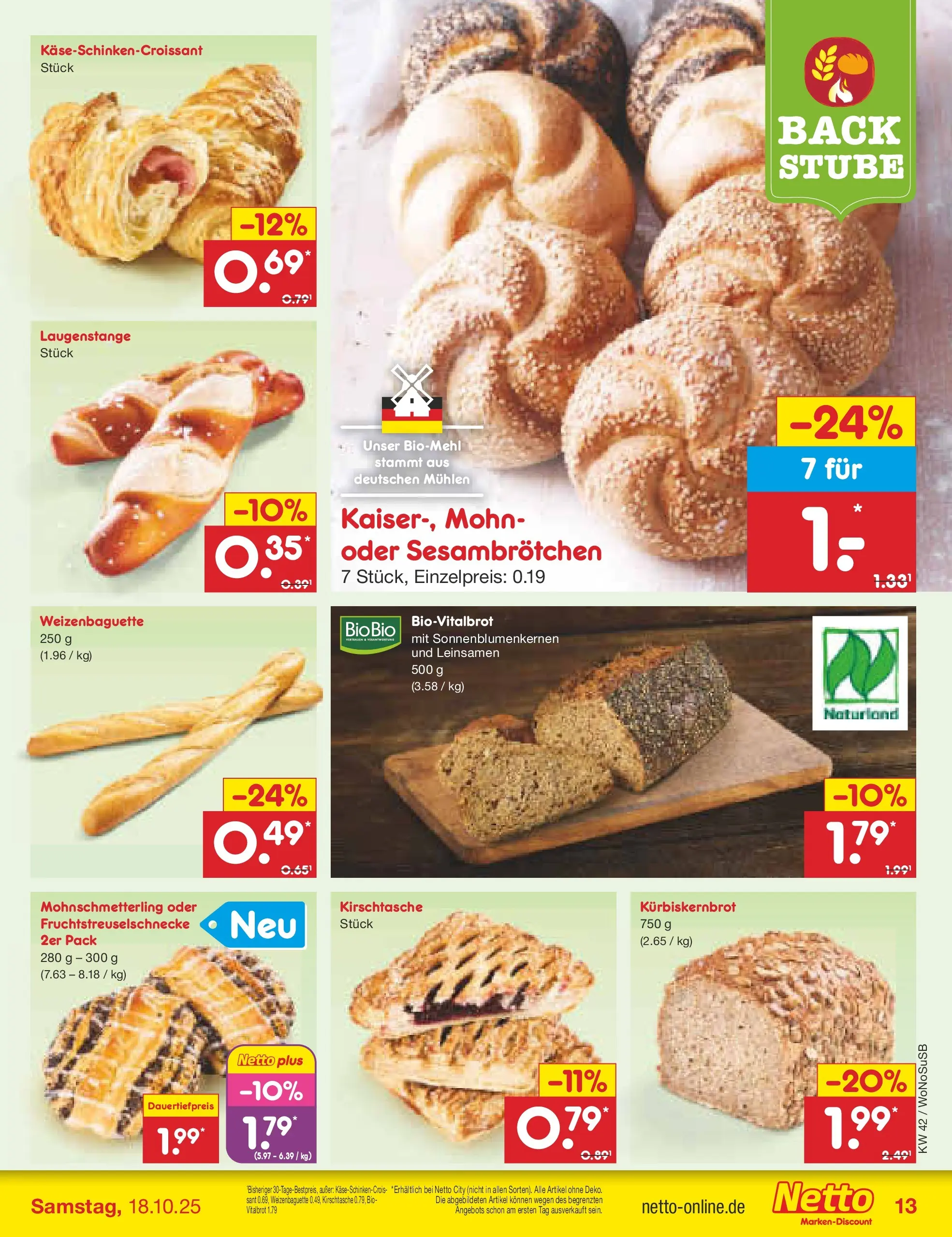 Netto Marken-Discount prospekt Rodgau	 (ab 13.10.2025) » Angebote | Seite: 13
