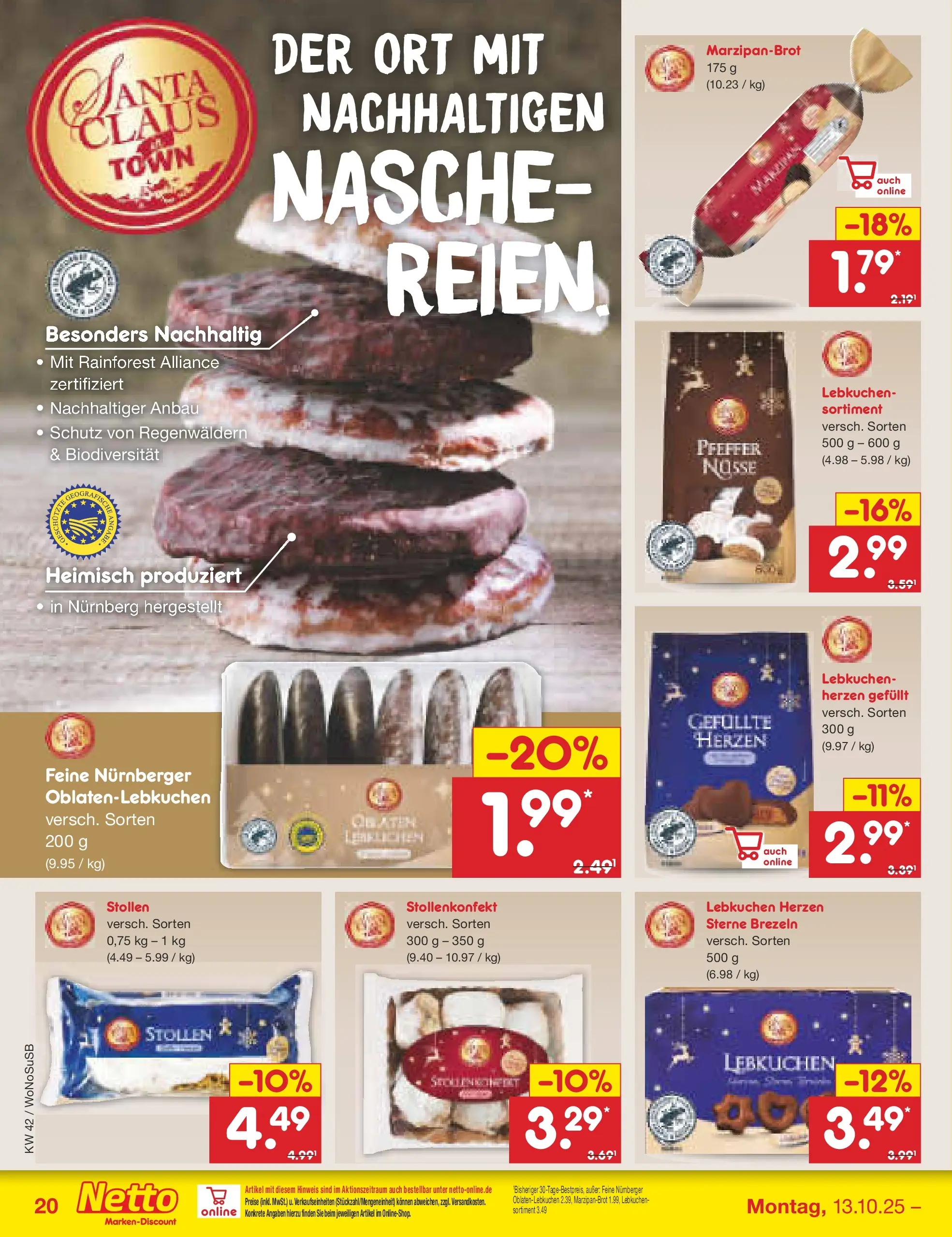 Netto Marken-Discount prospekt Rodgau	 (ab 13.10.2025) » Angebote | Seite: 20 | Produkte: Pfeffer