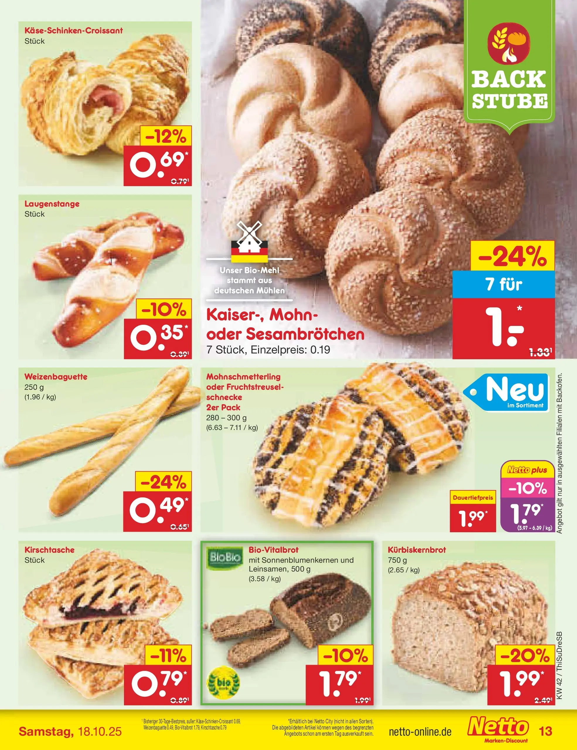 Netto Marken-Discount prospekt Dresden	 (ab 13.10.2025) » Angebote | Seite: 15