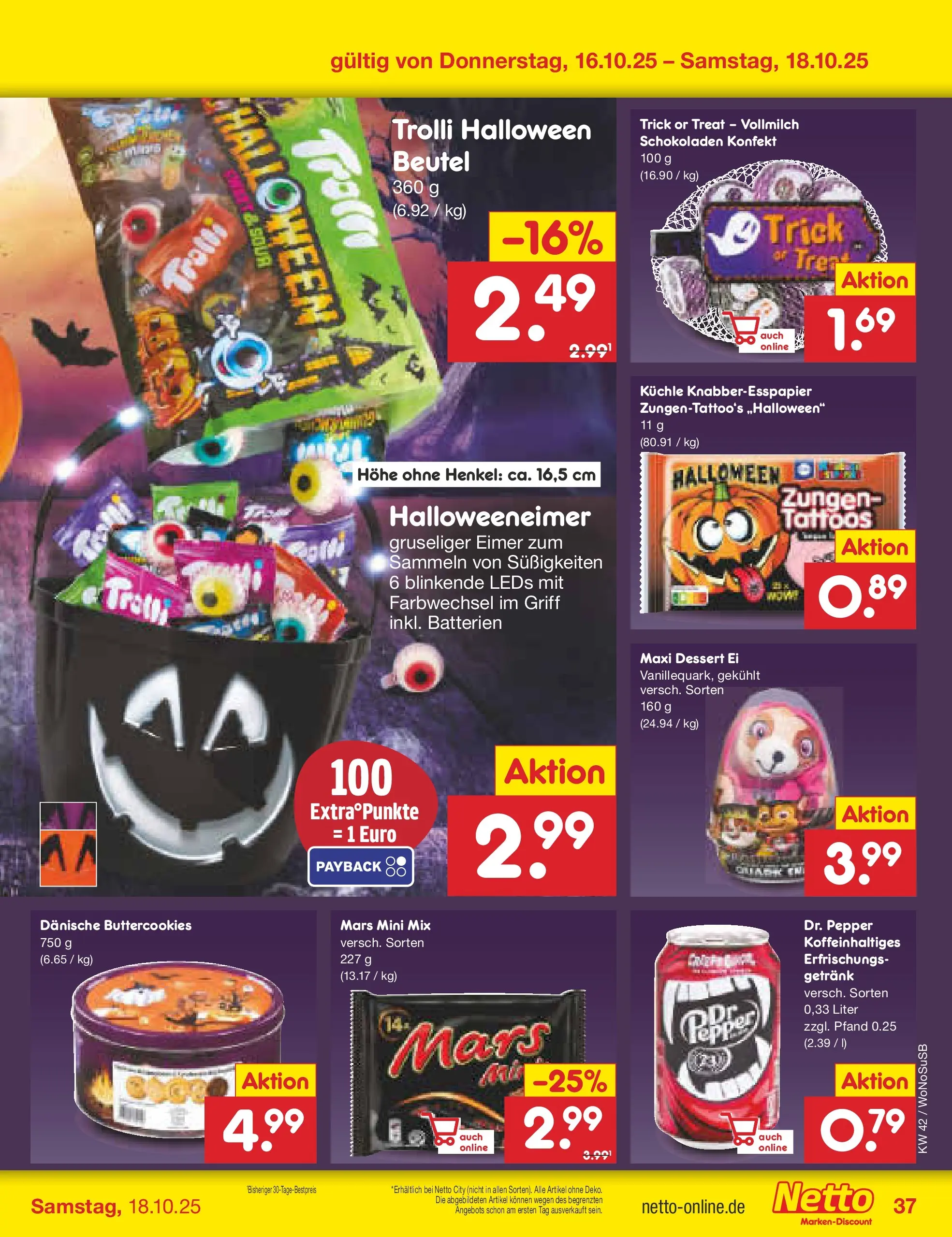 Netto Marken-Discount prospekt Rodgau	 (ab 13.10.2025) » Angebote | Seite: 41 | Produkte: Batterien, Mars, Süßigkeiten