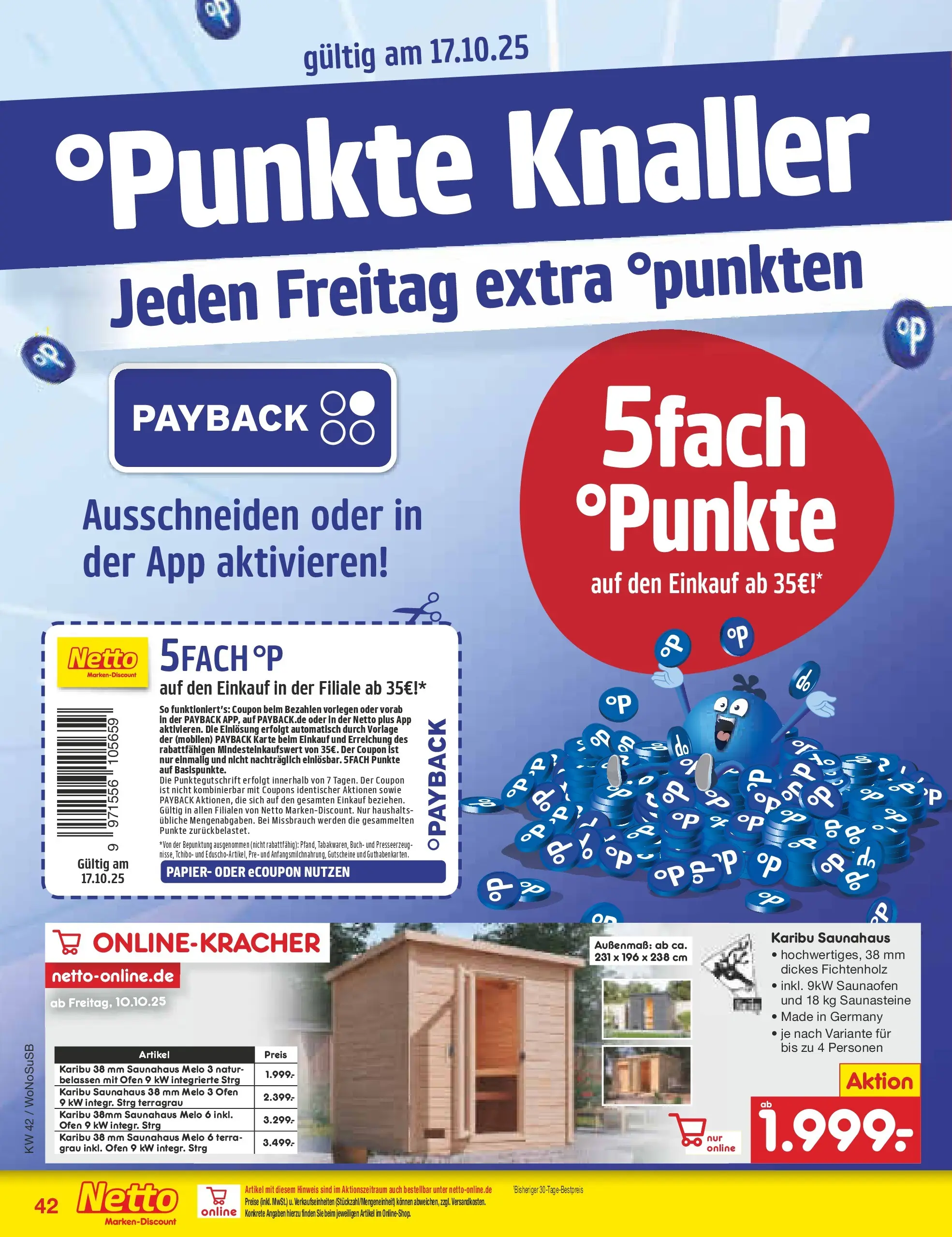 Netto Marken-Discount prospekt Rodgau	 (ab 13.10.2025) » Angebote | Seite: 46 | Produkte: Ofen