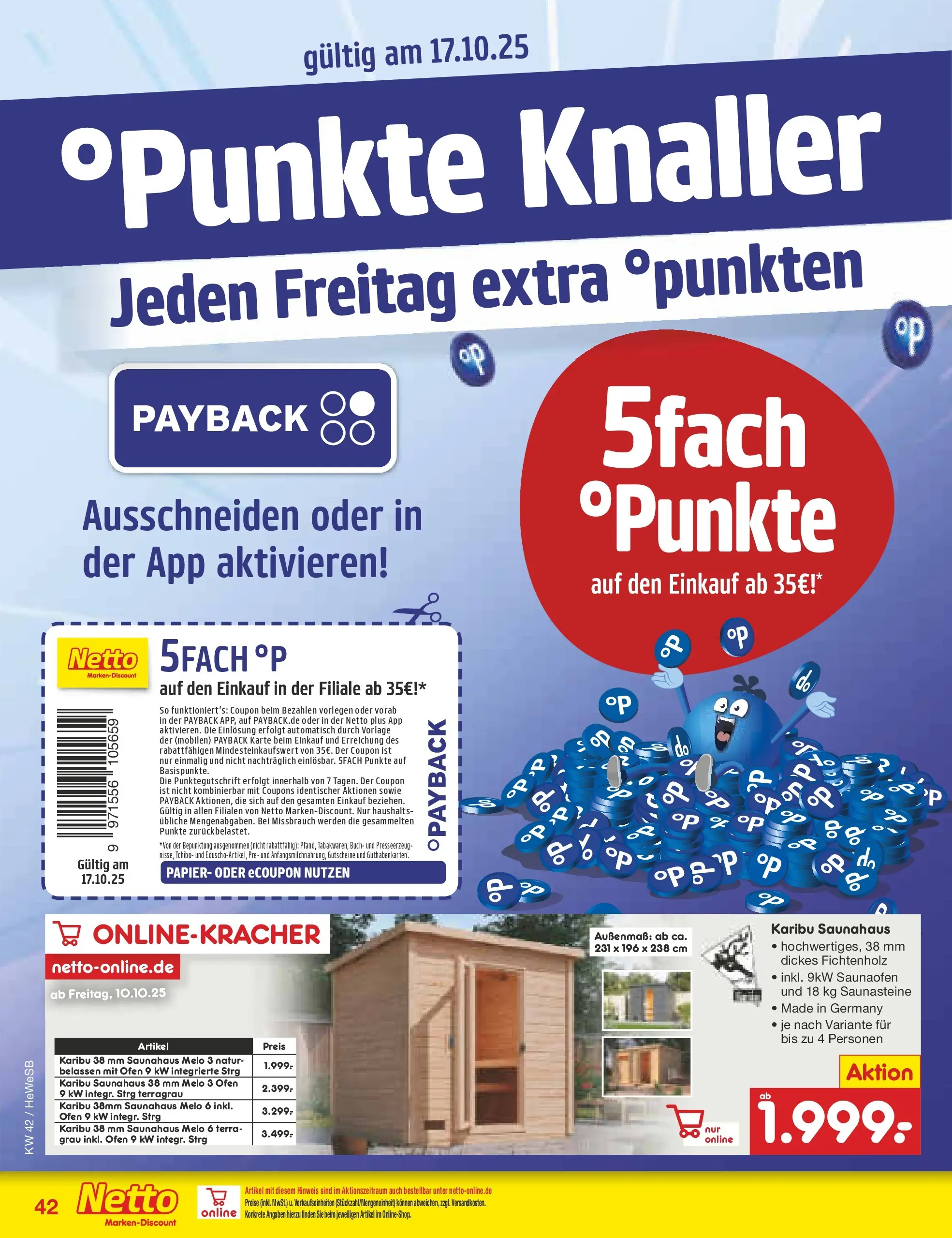Netto Marken-Discount prospekt Brietlingen	 (ab 12.10.2025) » Angebote | Seite: 46 | Produkte: Ofen