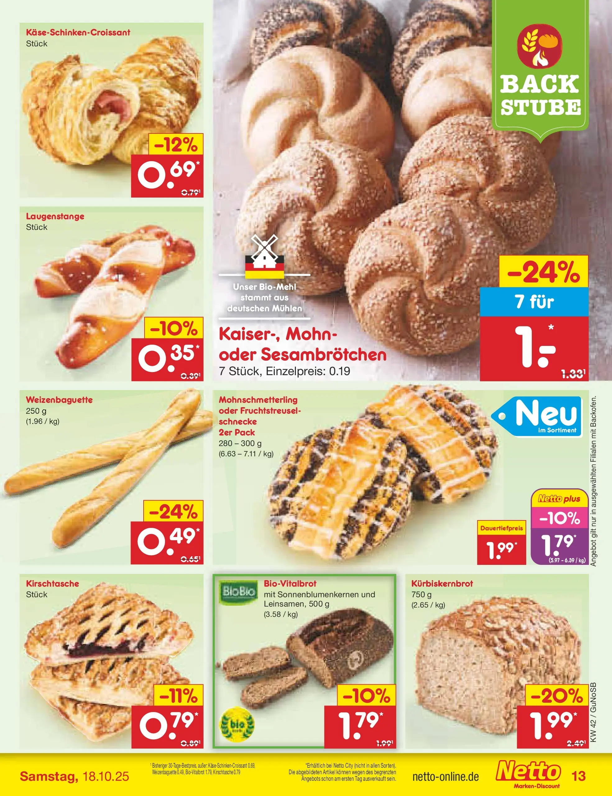 Netto Marken-Discount prospekt Machern	 (ab 13.10.2025) » Angebote | Seite: 15