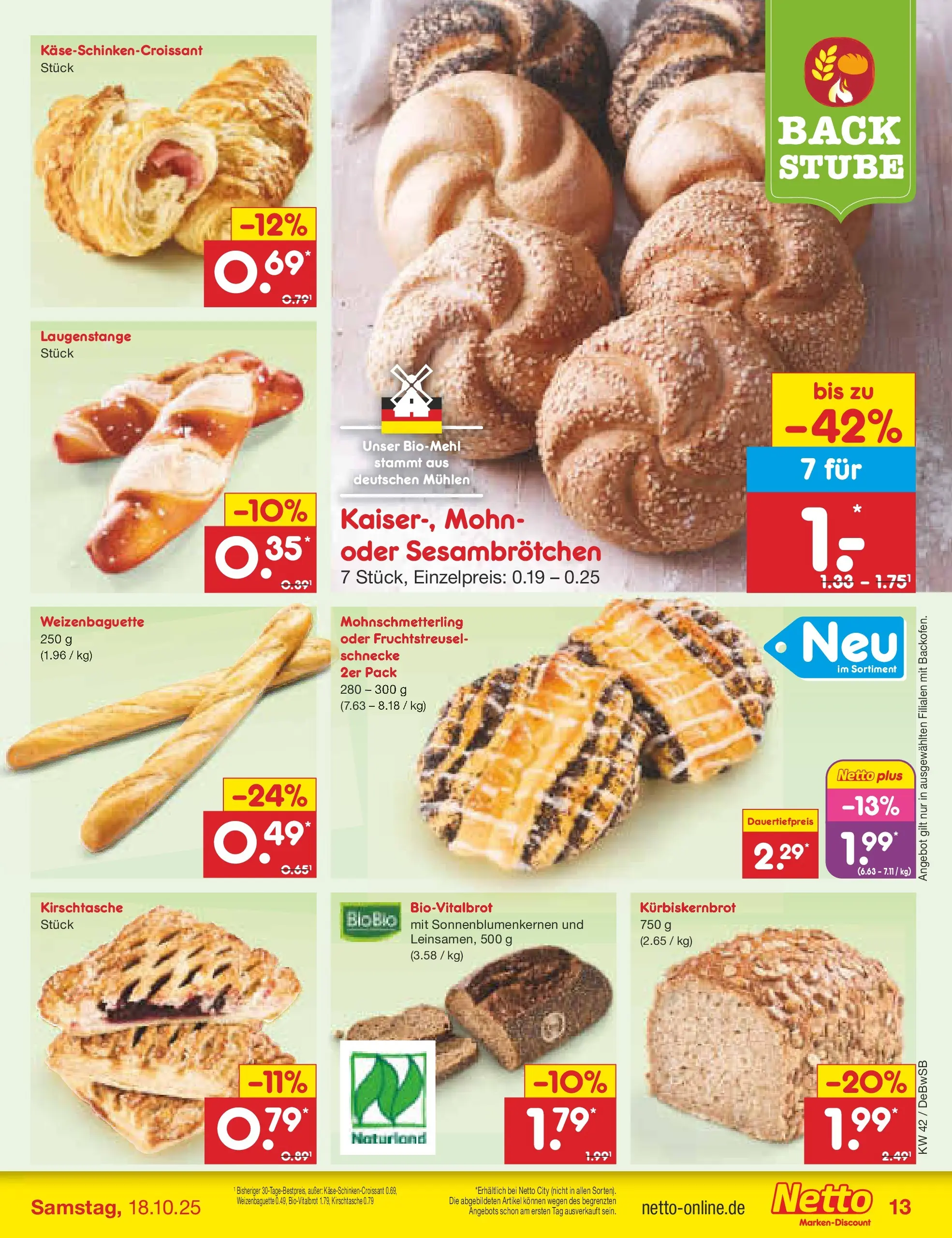 Netto Marken-Discount prospekt Waiblingen-Bittenfeld (ab 13.10.2025) » Angebote | Seite: 13 Netto Marken-Discount prospekt Waiblingen-Bittenfeld (ab 13.10.2025) » Angebote | Seite: 13