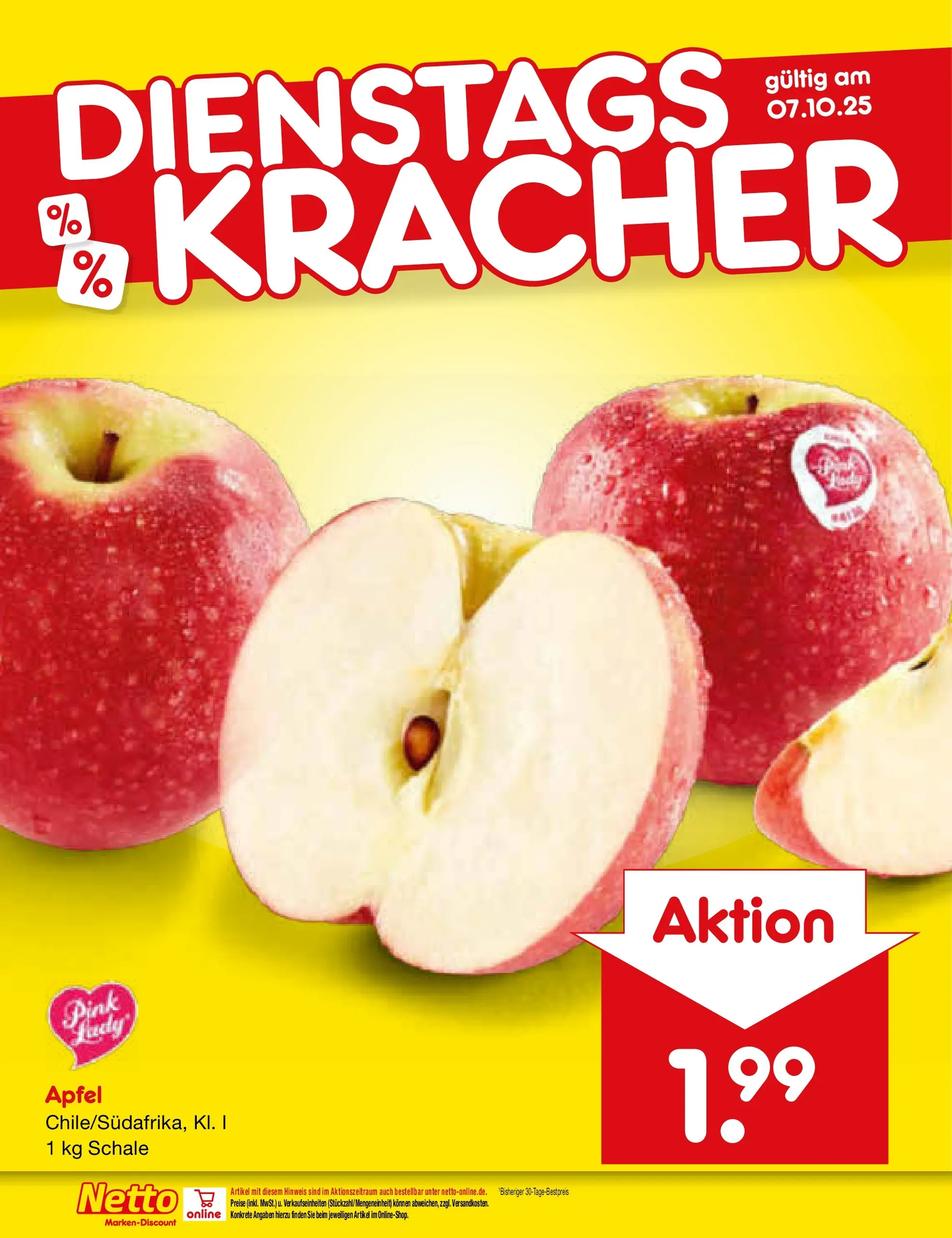 Netto Marken-Discount prospekt Bremen-Lesum	 (ab 06.10.2025) » Angebote | Seite: 8 | Produkte: Zwiebeln, Suppenfleisch, Fleisch, Hackfleisch