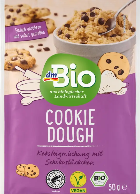 dmBio Backmischung, Cookie Dough