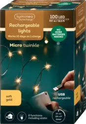 Dekorieren & Einrichten LED Lichtervorhang, warmweiß (120 er)