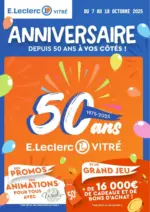 E.Leclerc ANNIVERSAIRE - au 18.10.2025