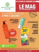 E.Leclerc Parapharmacie Magazine Automne - au 01.11.2025