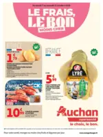 Auchan Supermarché Le frais, le bon moins cher - au 11.10.2025
