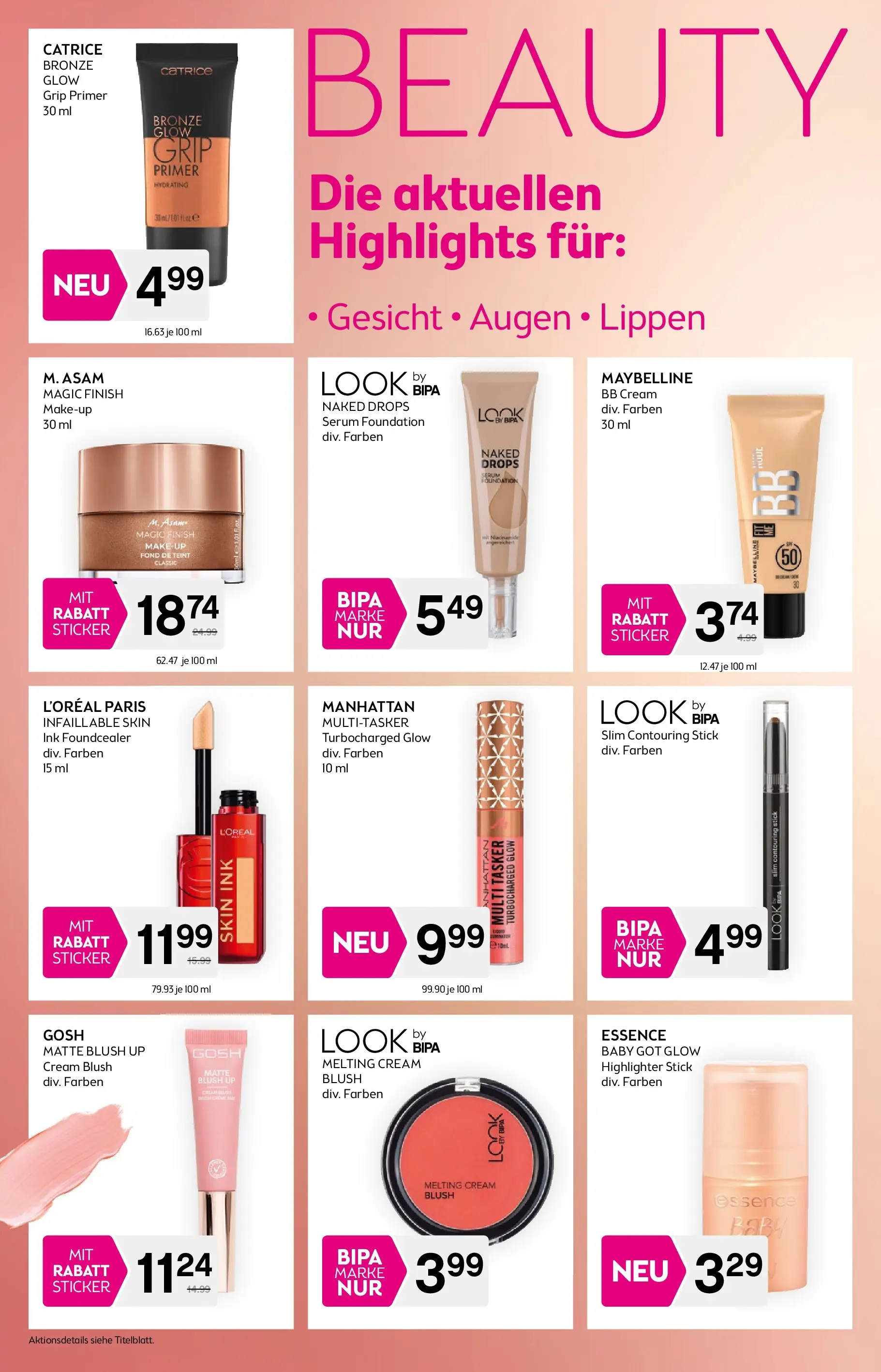 Bipa Frohnleiten von 09.10.2025 - Aktuelle Angebote | Seite: 2 | Produkte: BB Cream