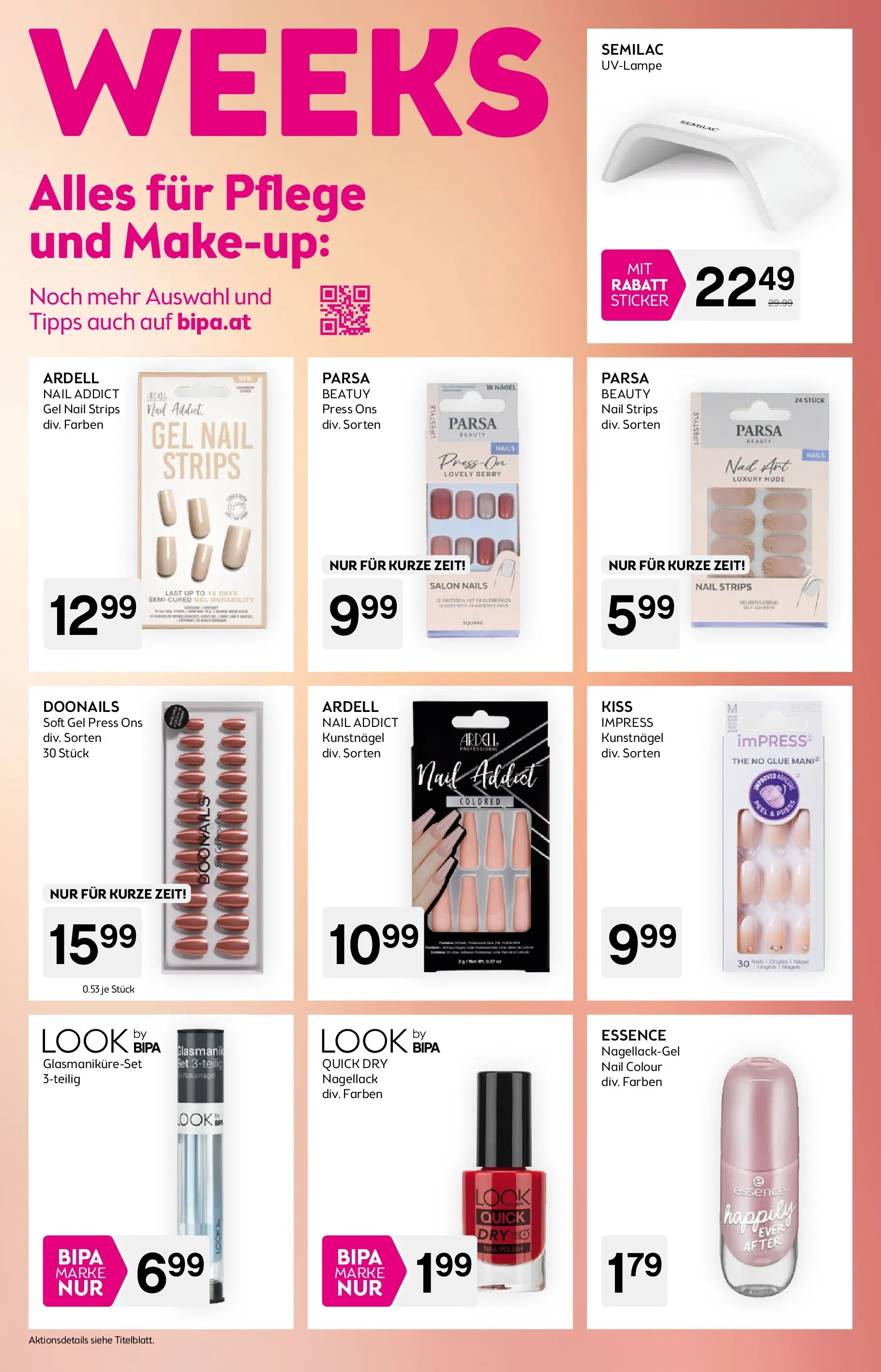 Bipa Frohnleiten von 09.10.2025 - Aktuelle Angebote | Seite: 5 | Produkte: Nagellack