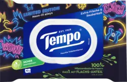 Tempo Feuchtes Toilettenpapier Blue Lagoon