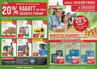 Markgrafen: Eröffnungsschnäppchen