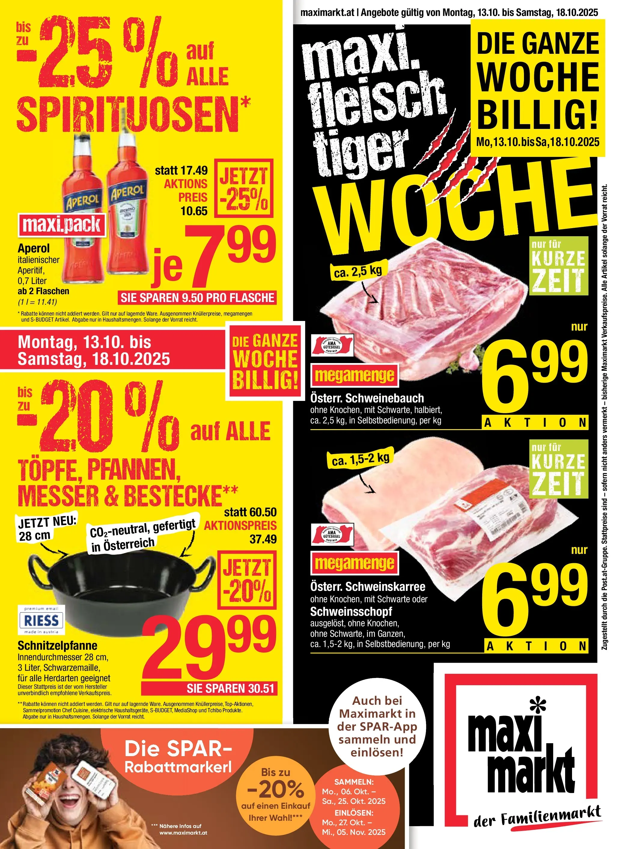 Maximarkt - Maximarkt: Flugblatt von 12.10.2025 - Aktuelle Angebote | Seite: 1