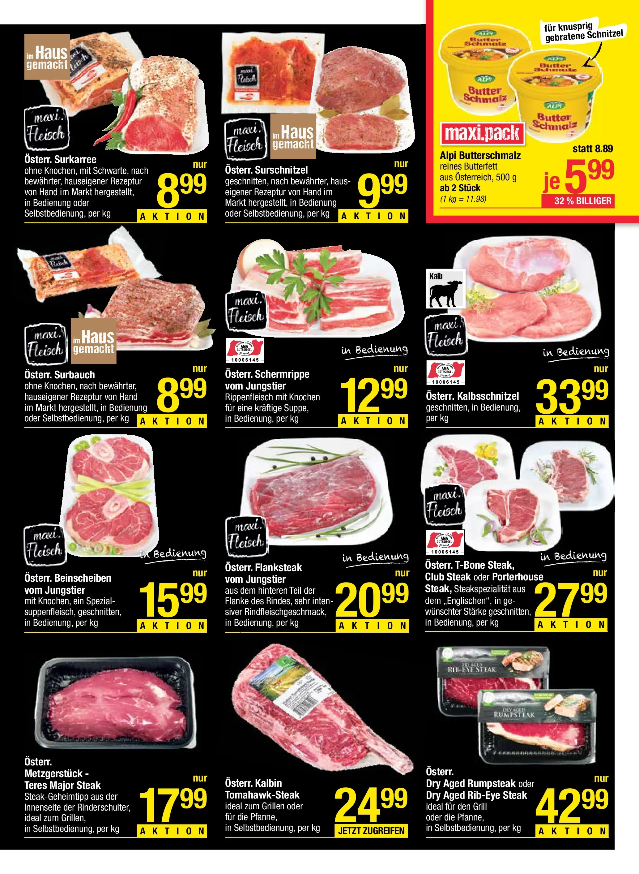 Maximarkt - Maximarkt: Flugblatt von 12.10.2025 - Aktuelle Angebote | Seite: 3 | Produkte: Dolce gusto kapszula, Grill, Butter