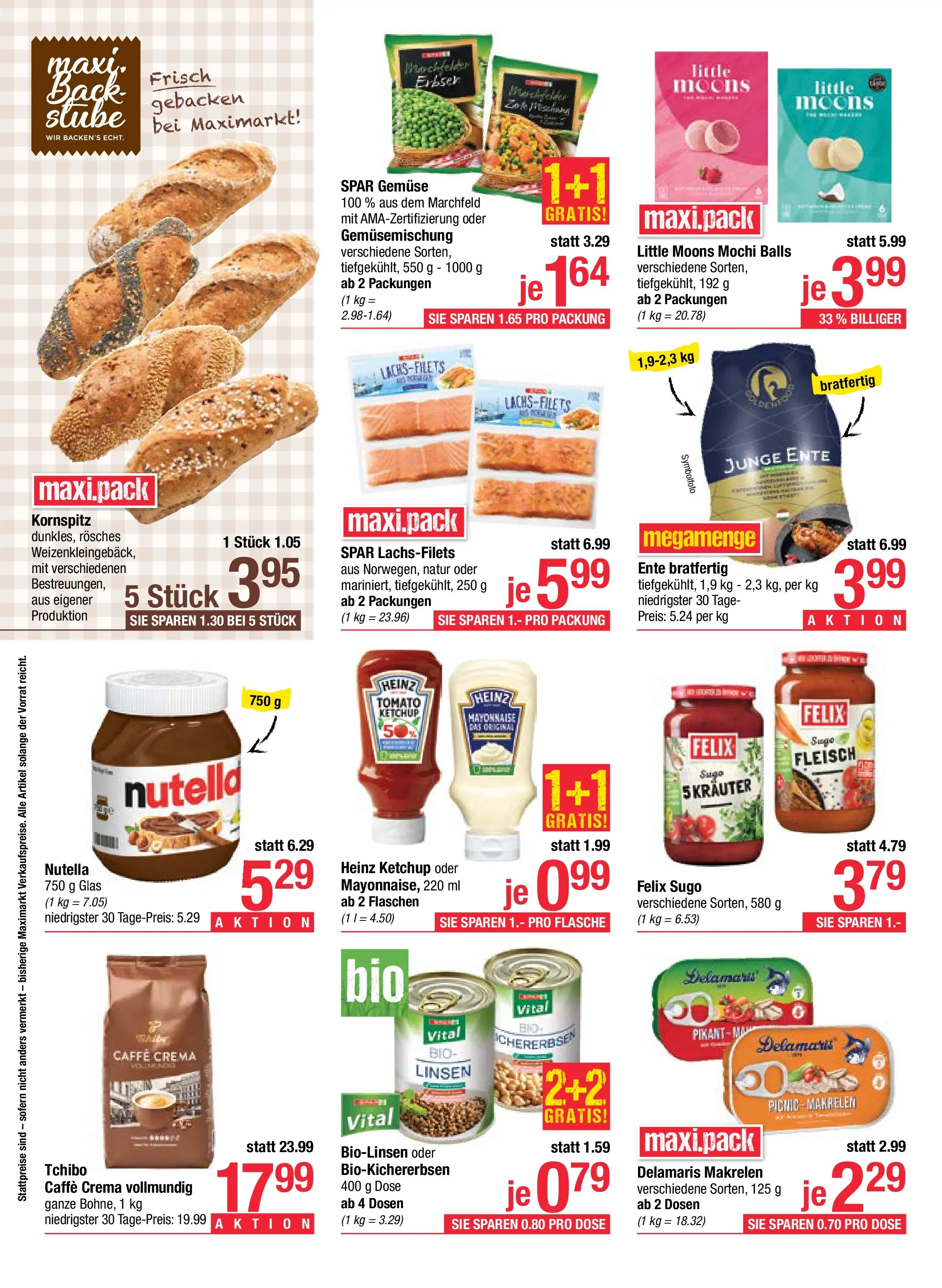 Maximarkt - Maximarkt: Flugblatt von 12.10.2025 - Aktuelle Angebote | Seite: 12 | Produkte: Ketchup, Gemüse, Mayonnaise