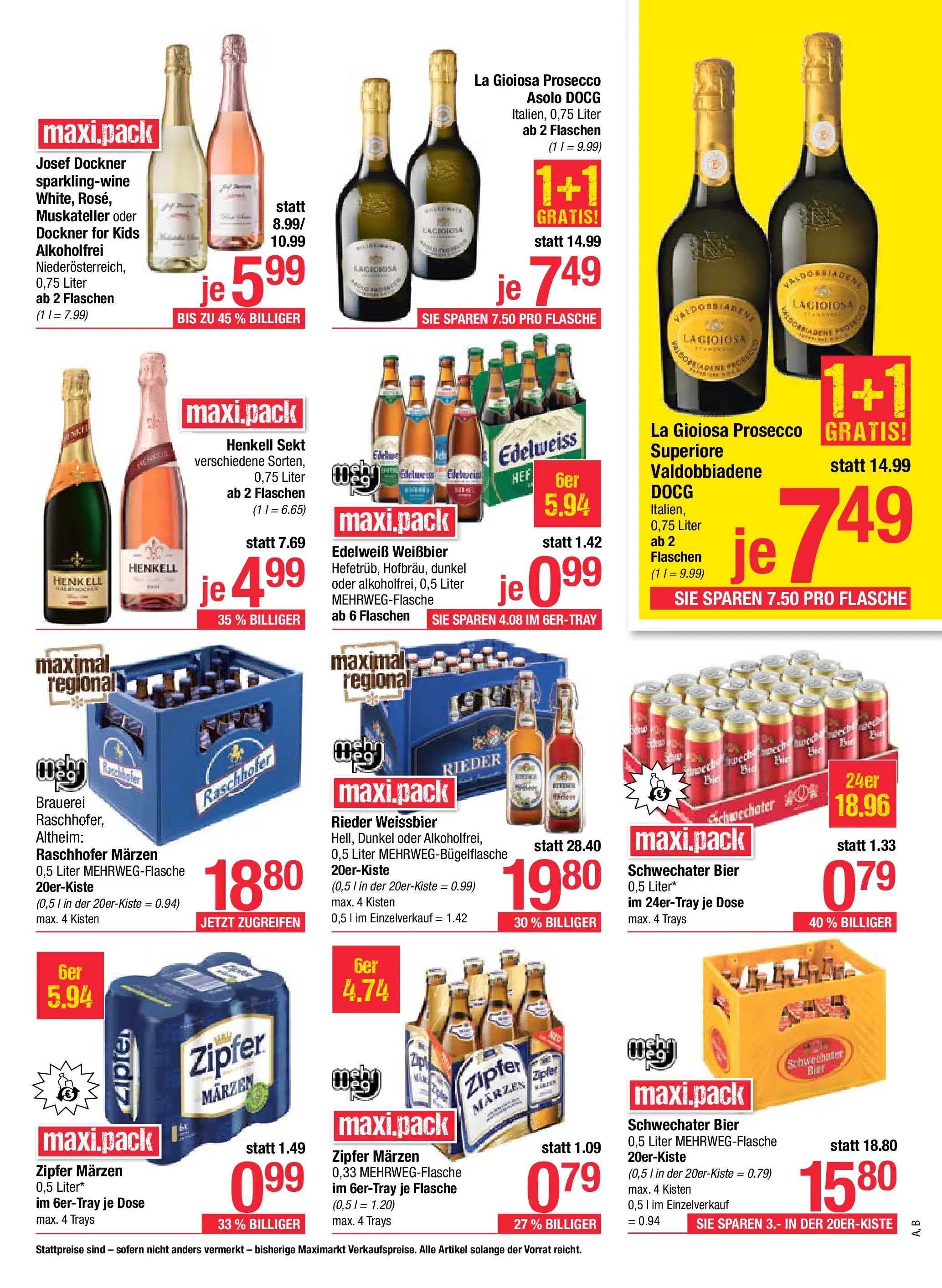 Maximarkt - Maximarkt: Flugblatt von 12.10.2025 - Aktuelle Angebote | Seite: 15 | Produkte: Bier