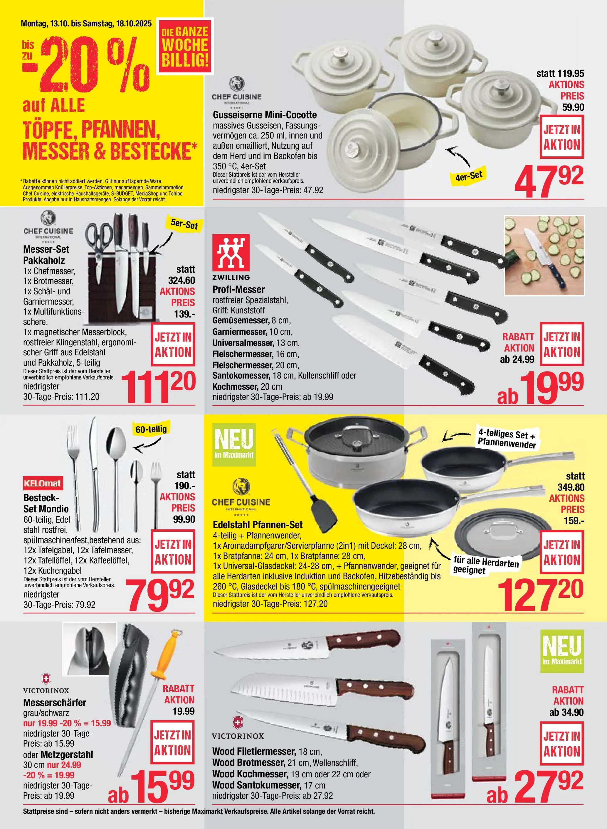 Maximarkt - Maximarkt: Flugblatt von 12.10.2025 - Aktuelle Angebote | Seite: 18 | Produkte: Schal, Herd