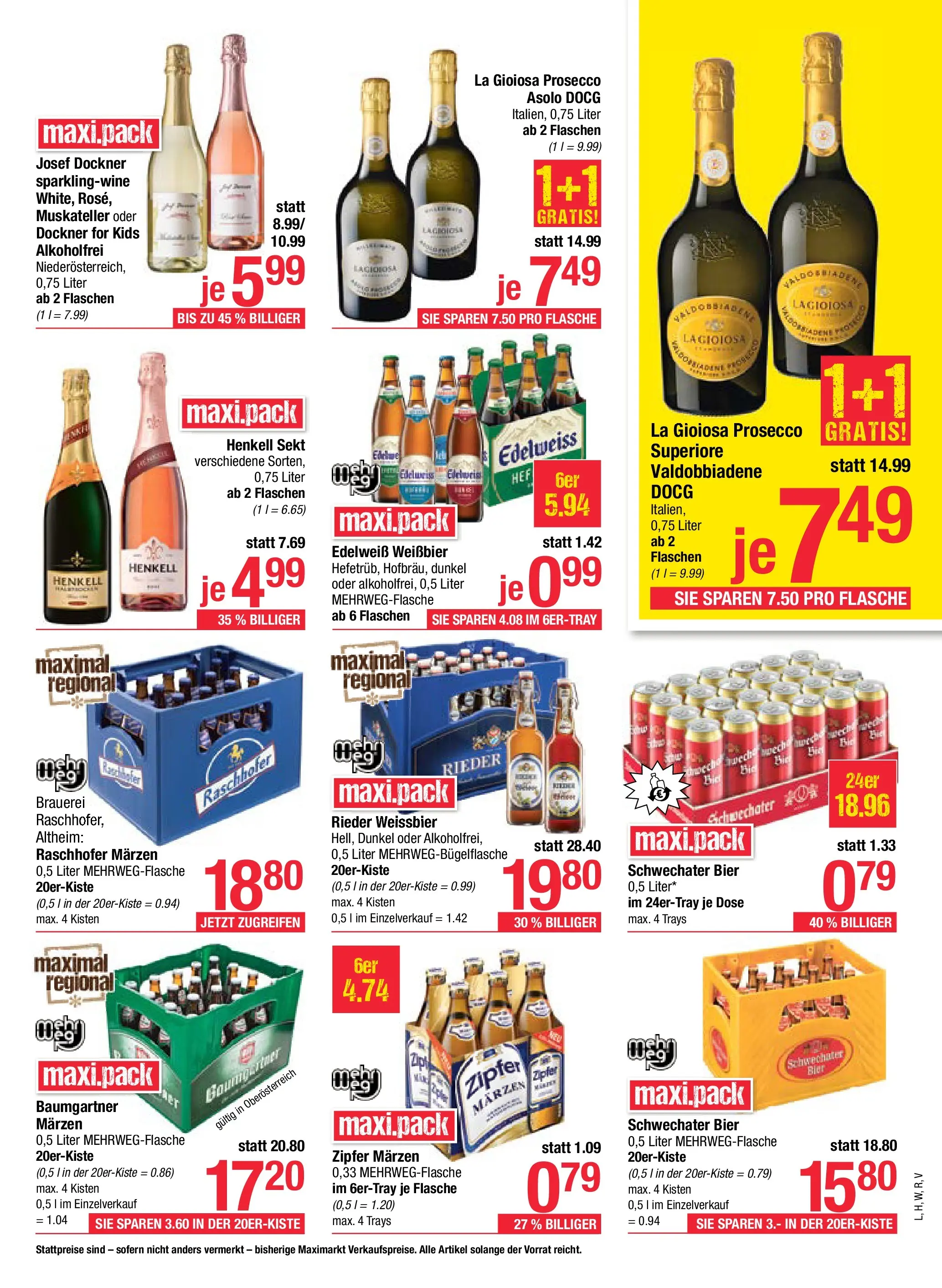 Maximarkt - Maximarkt: Flugblatt von 12.10.2025 - Aktuelle Angebote | Seite: 15 | Produkte: Bier