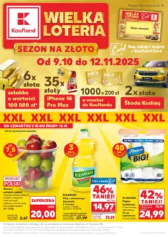 Pogląd oferty "Kaufland gazetka" - ważna od 09.10.2025