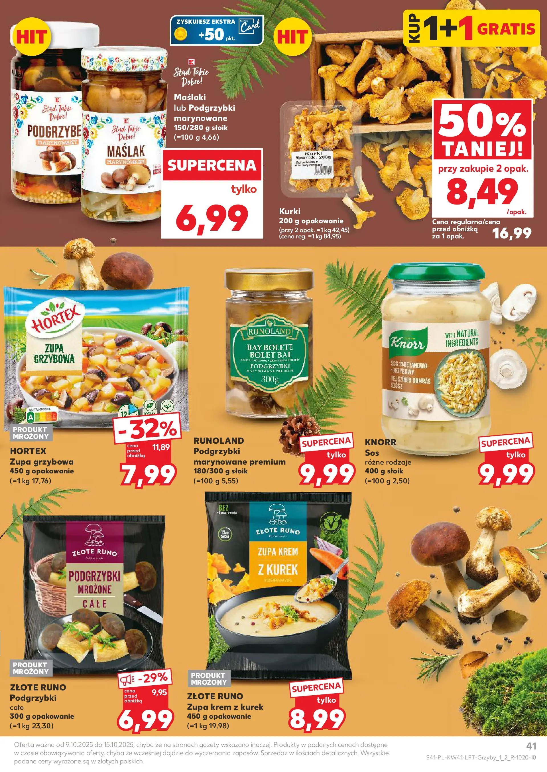 Kaufland gazetka od 09.10.2025 - od jutra PDF | Strona: 41 | Produkty: Zupa, Krem, Sos