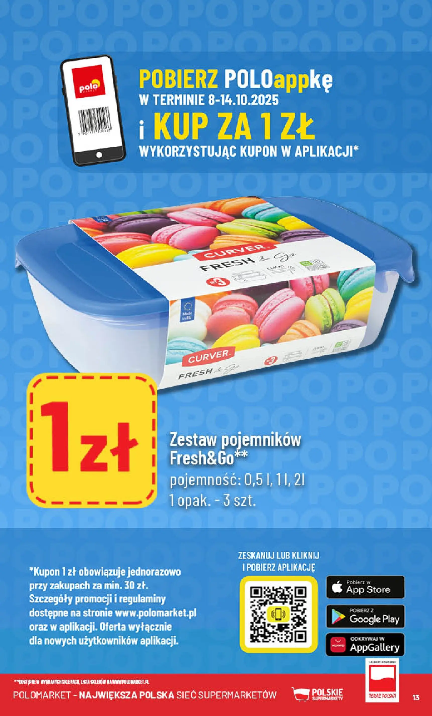 POLOmarket gazetka od jutra (08.10.2025) - Nowa PDF | Strona: 13