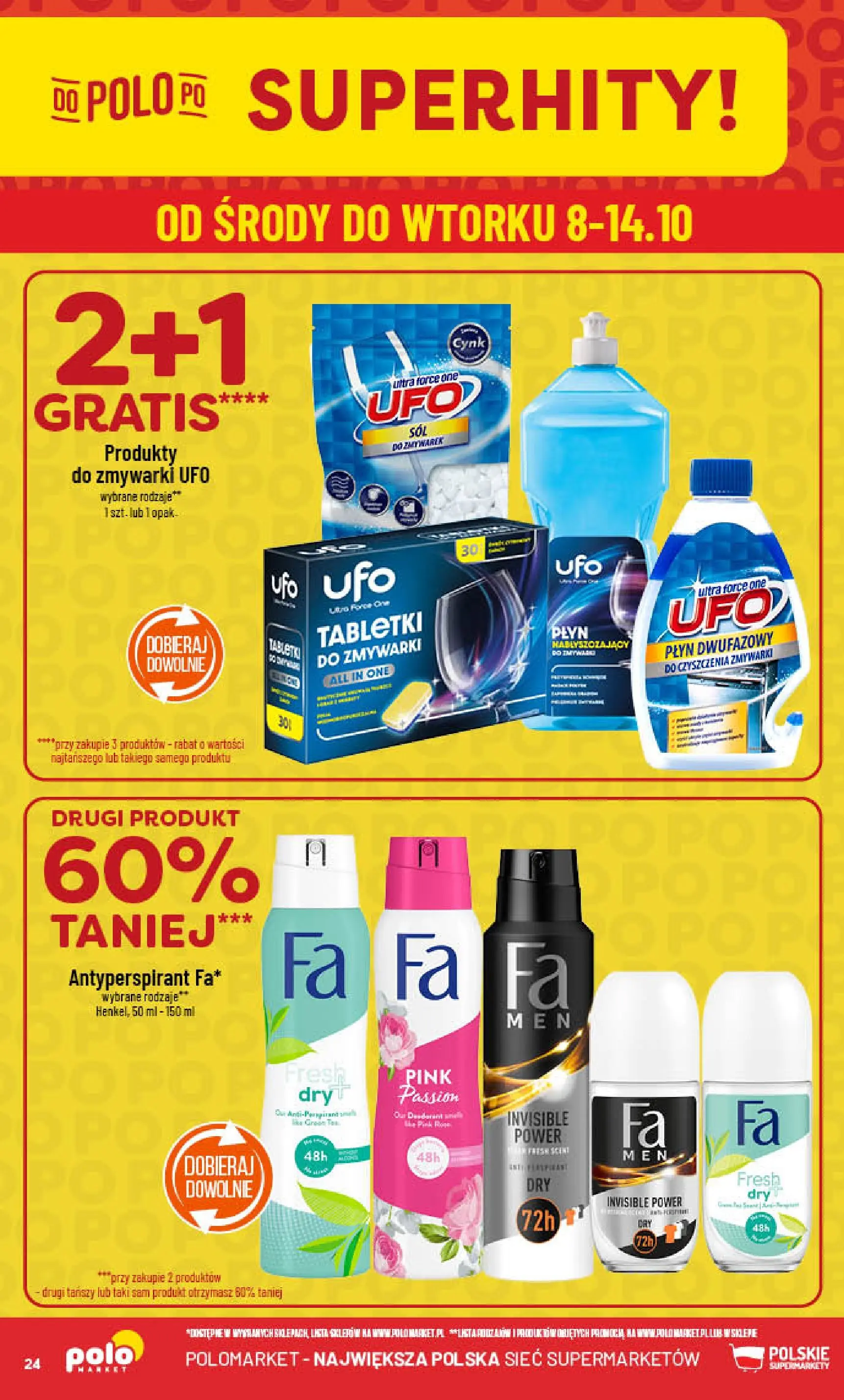 POLOmarket gazetka od jutra (08.10.2025) - Nowa PDF | Strona: 24 | Produkty: Antyperspirant