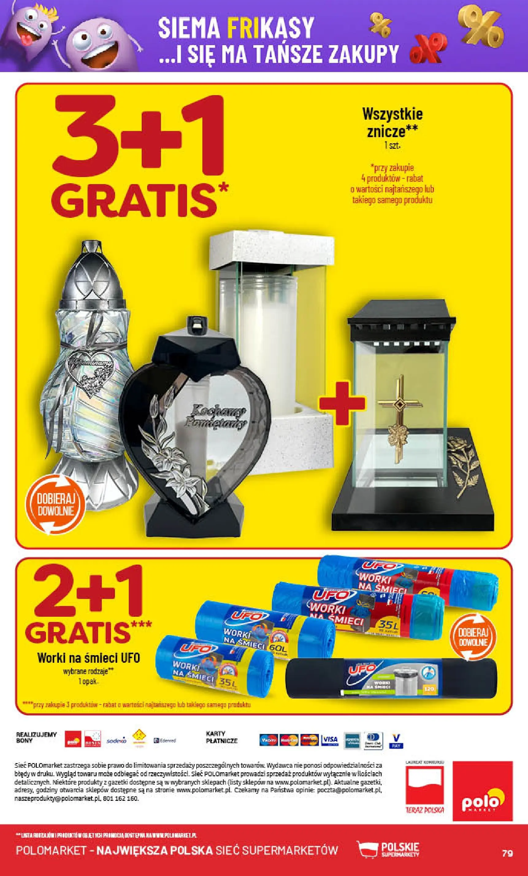 POLOmarket gazetka od jutra (08.10.2025) - Nowa PDF | Strona: 79 | Produkty: Znicze