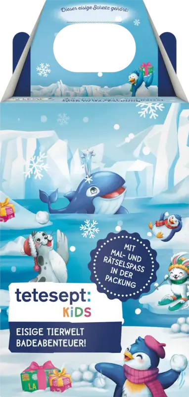 tetesept: KIDS Geschenkset Kinder Badezusatz Tierwelt 3tlg