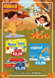 Promo valide dal 2 al 15 ottobre