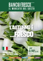 Banco Fresco L'autunno e ... fresco - al 13.10.2025