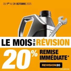 LE MOIS DE LA REVISION | 20% SUR TOUS LES FORFAITS