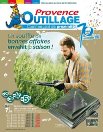 Catalogue Un souffle de bonnes affaires envahit la saison !Outillage