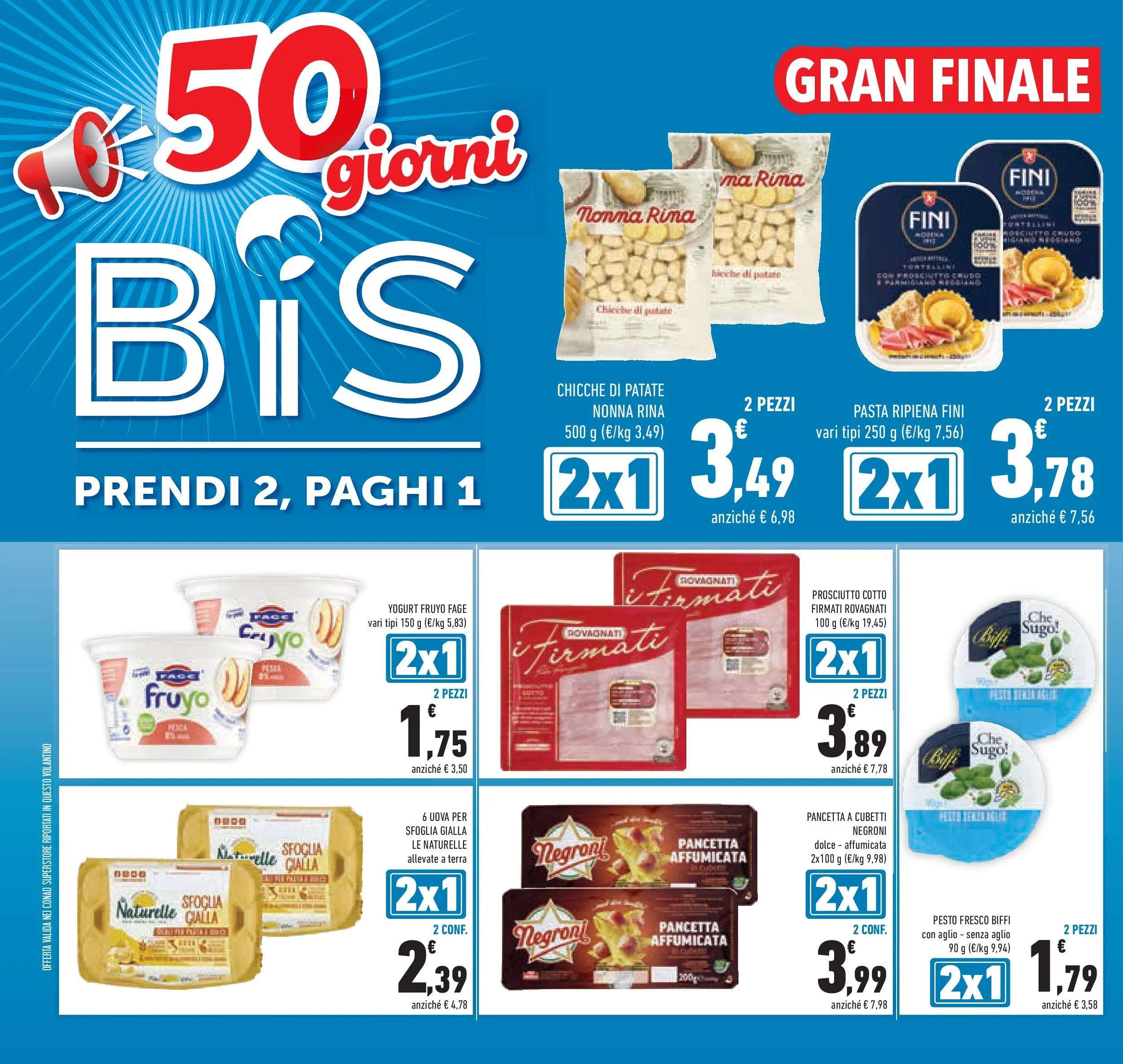 Volantino Conad dal 08/10/2025 > Anteprima | Pagina: 12 | Prodotti: Pancetta, Aglio, Pesto, Terra