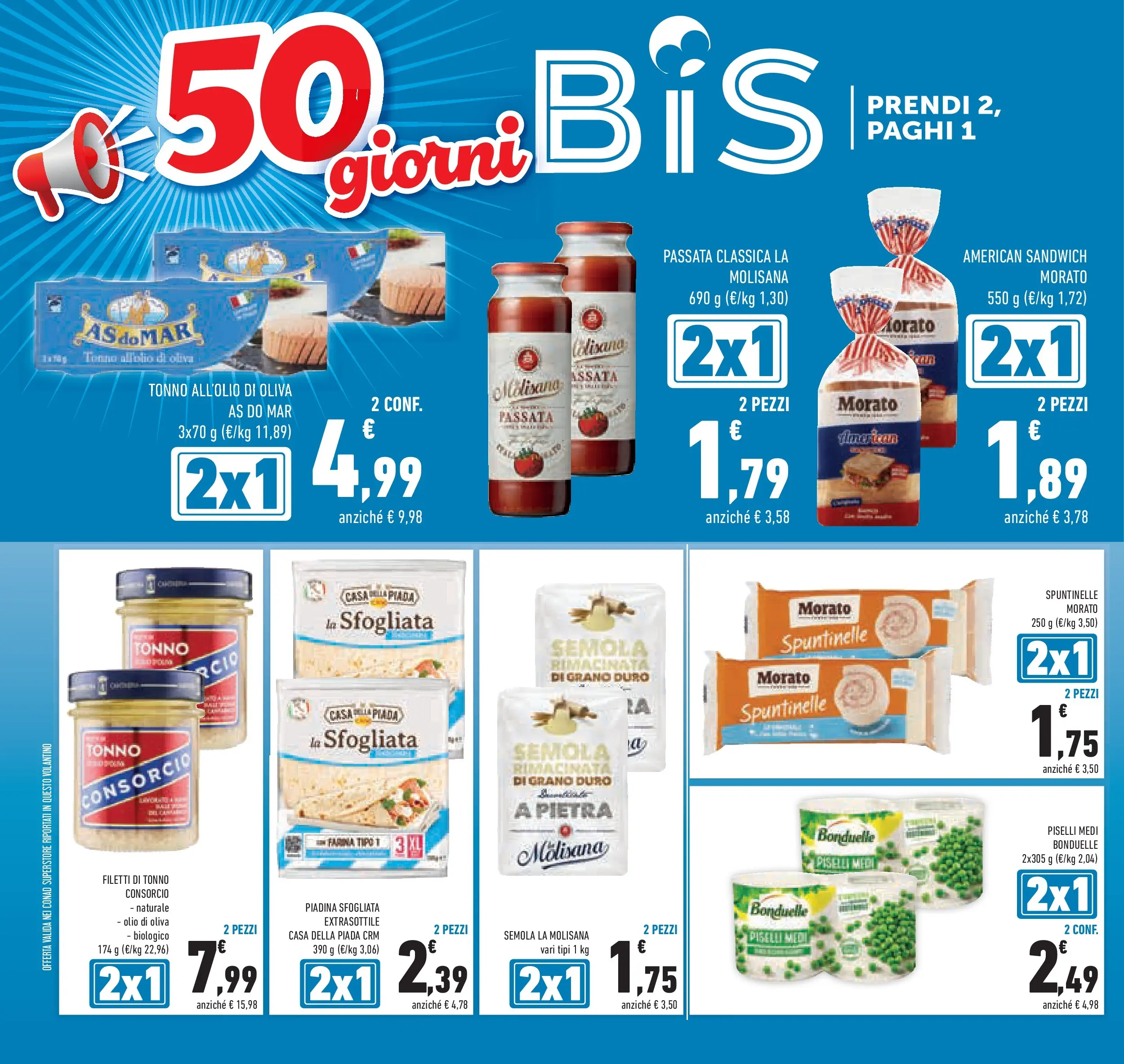 Volantino Conad dal 08/10/2025 > Anteprima | Pagina: 14 | Prodotti: Olio, Crackers, Piadina, Tonno