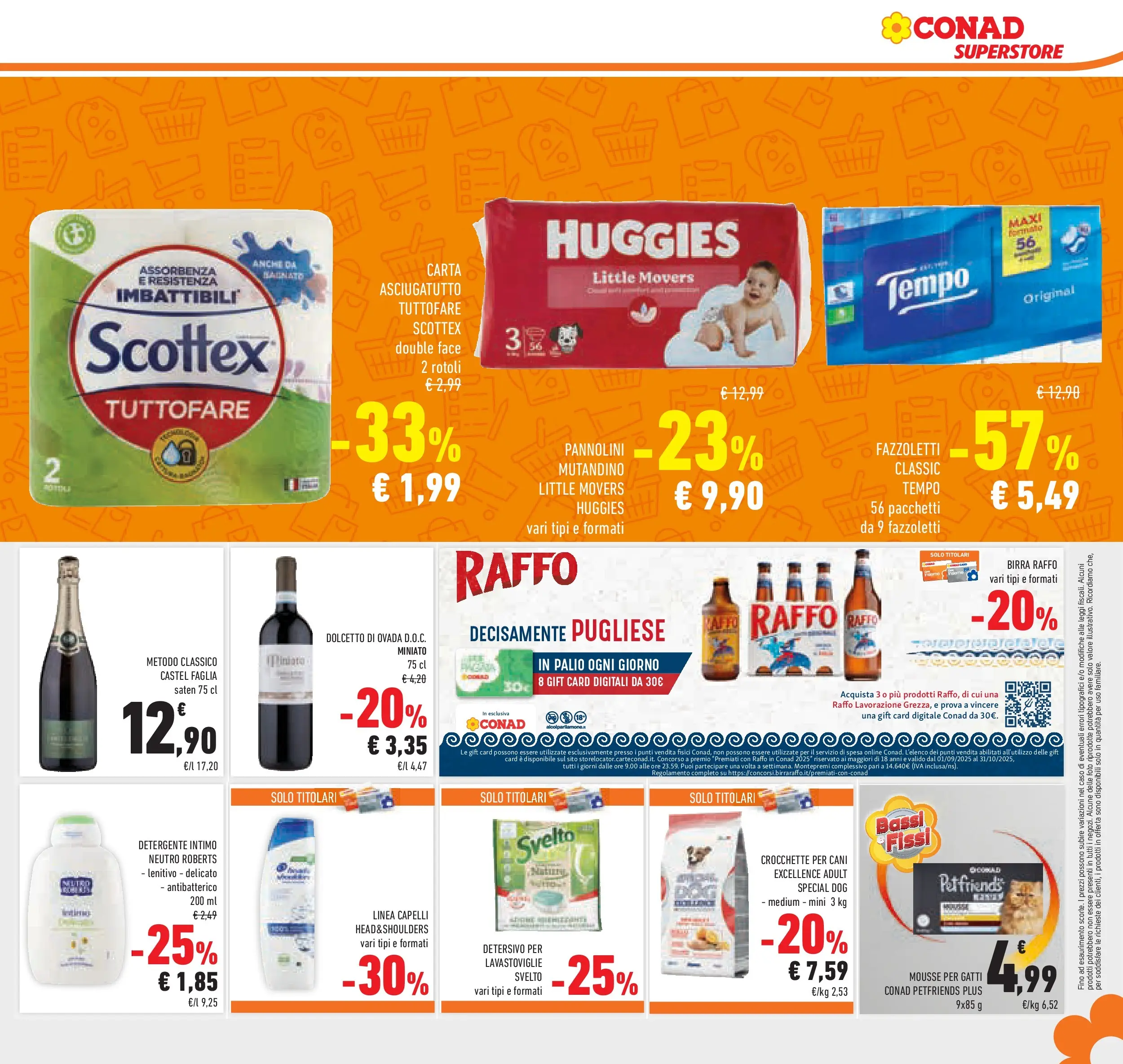 Volantino Conad dal 08/10/2025 > Anteprima | Pagina: 37 | Prodotti: Birra, Detergente, Intimo, Asciugatutto