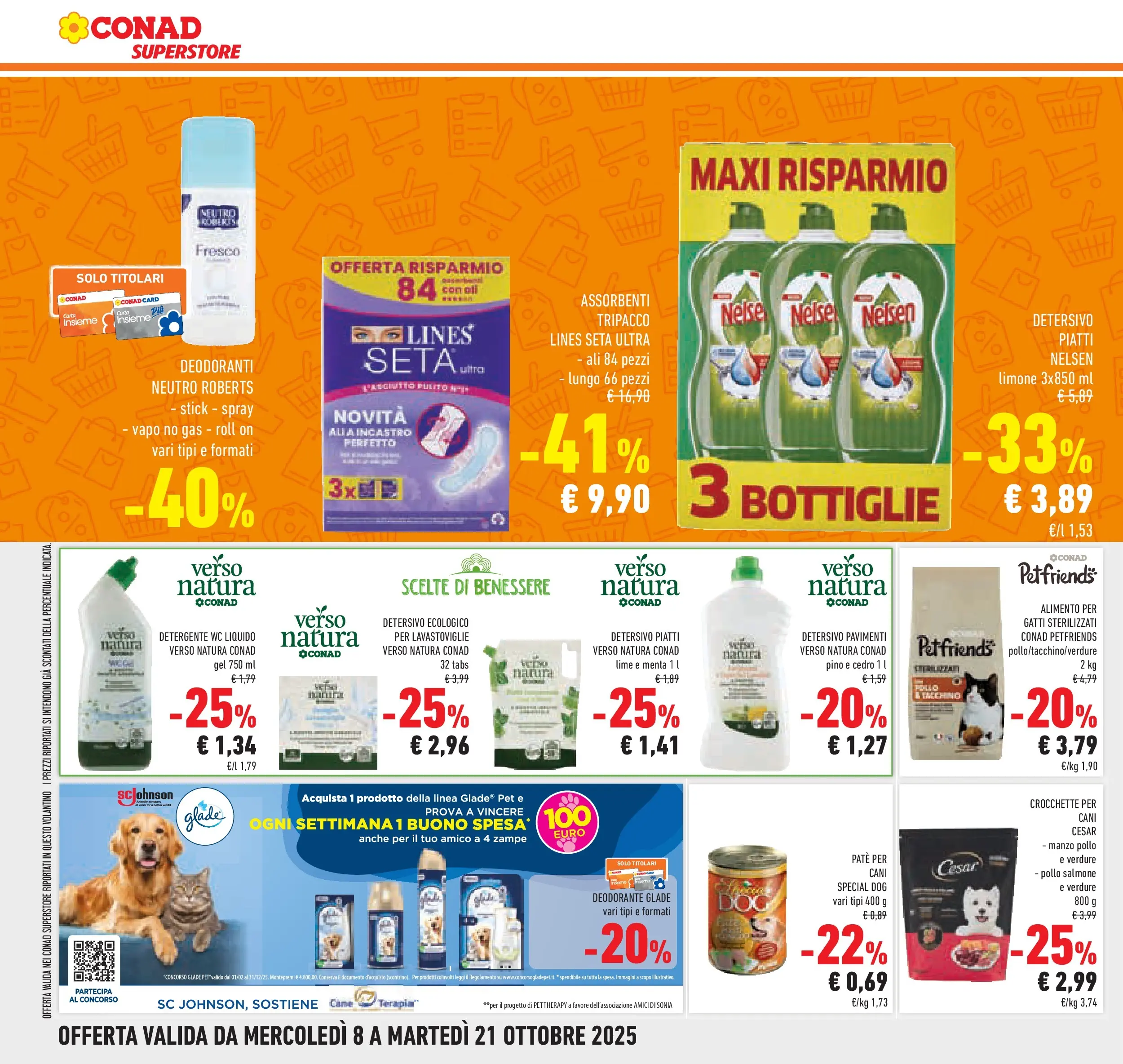 Volantino Conad dal 08/10/2025 > Anteprima | Pagina: 38 | Prodotti: Paté, Manzo, Lavastoviglie, Menta
