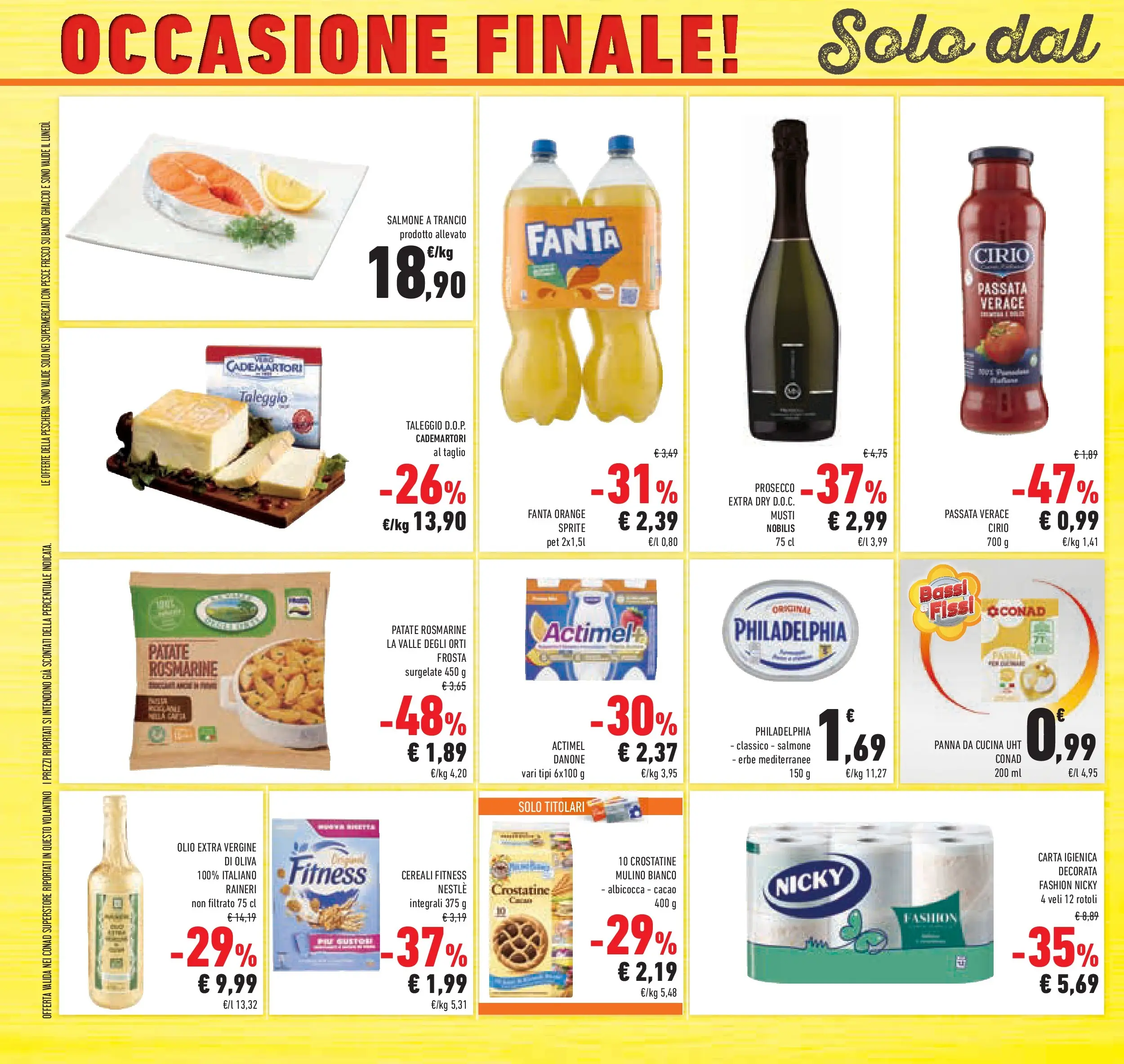 Volantino Conad dal 08/10/2025 > Anteprima | Pagina: 54 | Prodotti: Cereali, Panna, Fanta, Olio extra vergine