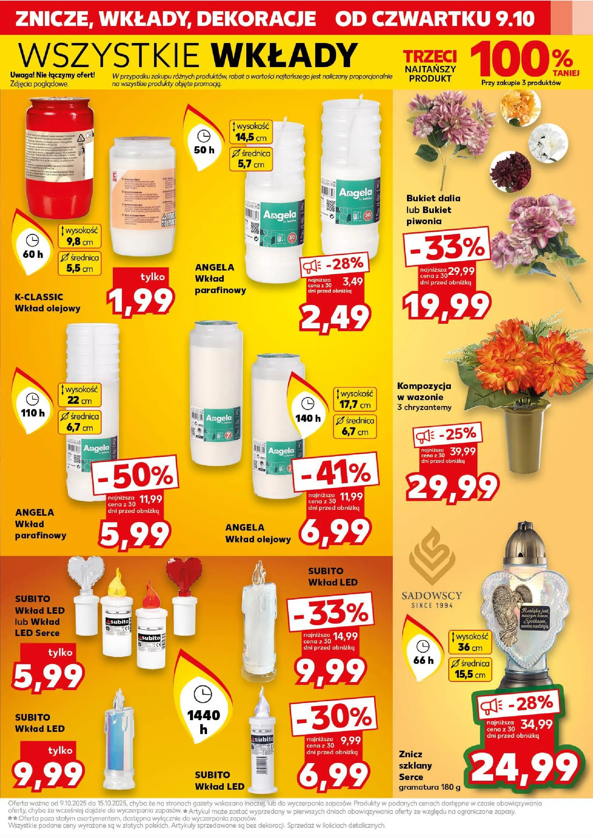 Kaufland gazetka - Mega okazje od 09.10.2025 - od jutra PDF | Strona: 5 | Produkty: Chryzantemy