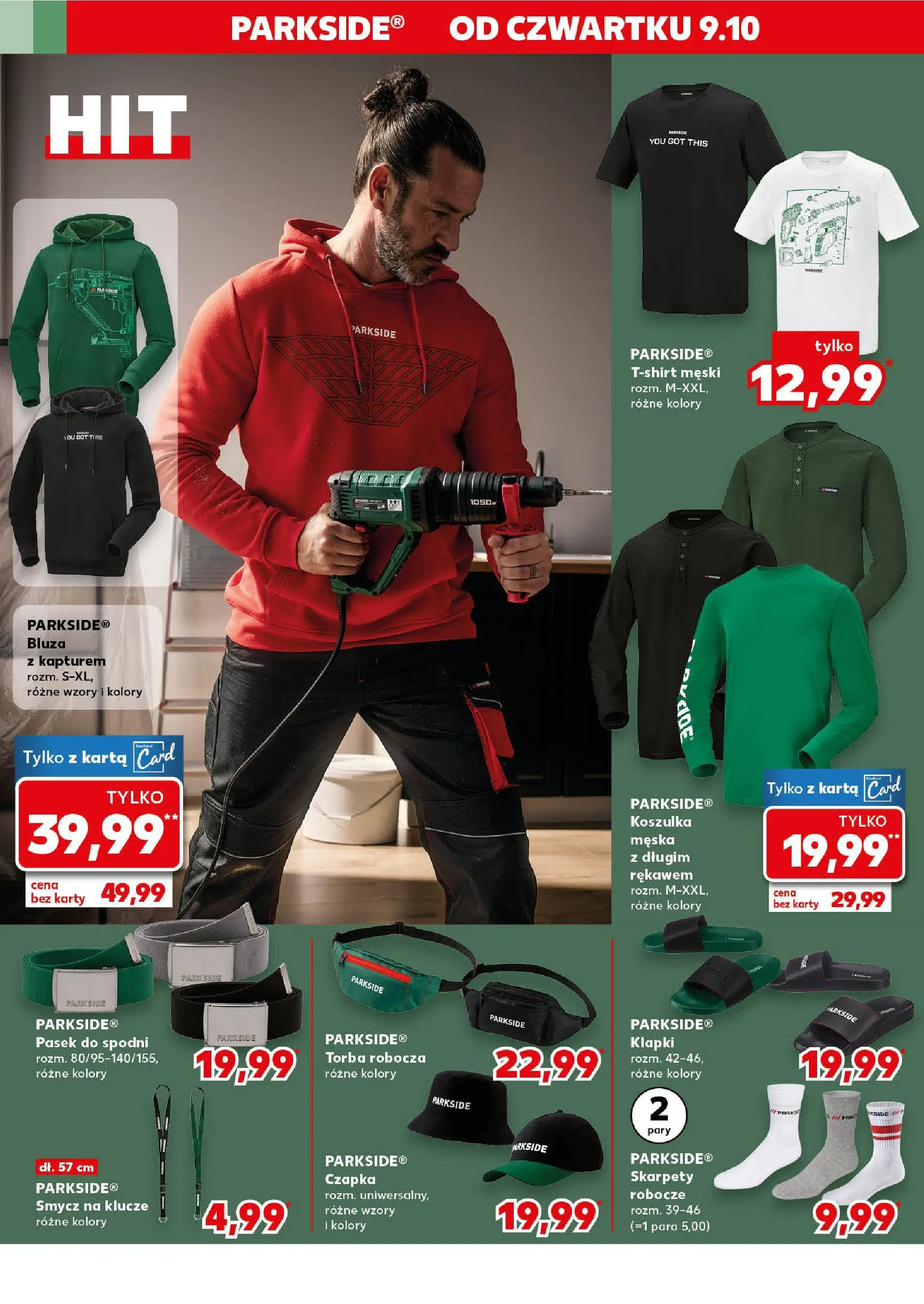 Kaufland gazetka - Mega okazje od 09.10.2025 - od jutra PDF | Strona: 12 | Produkty: Karta, Czapka, Pasek, Torba