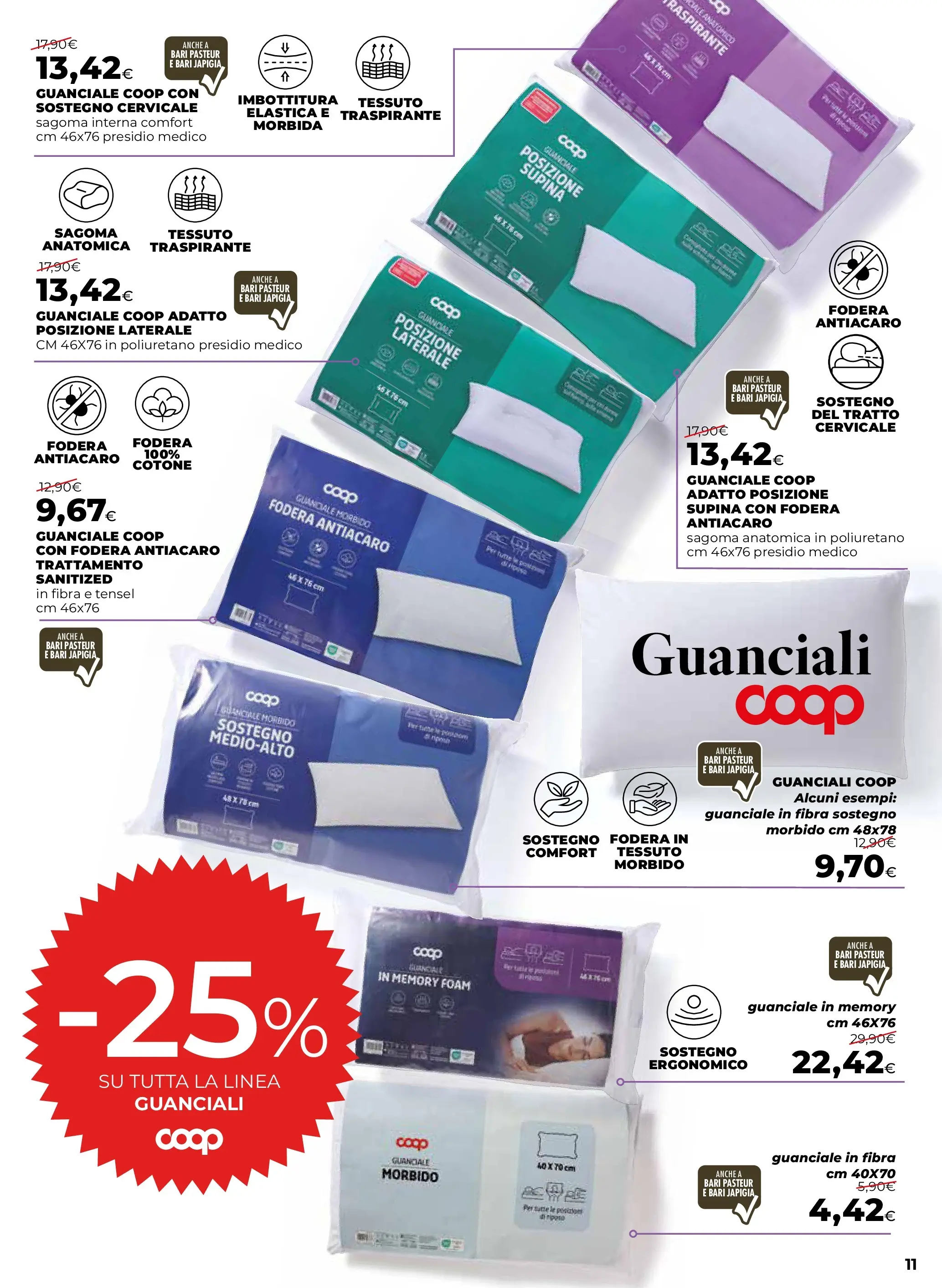 Anteprima volantino Ipercoop dal ﻿09/10/2025﻿ ﻿- nuovo offerte | Pagina: 11 | Prodotti: Guanciale