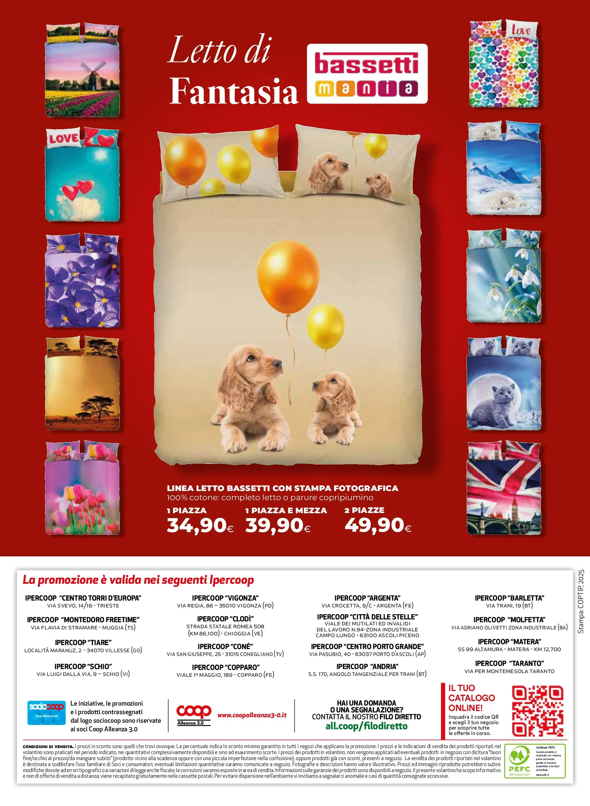 Anteprima volantino Ipercoop dal ﻿09/10/2025﻿ ﻿- nuovo offerte | Pagina: 20 | Prodotti: Copripiumino, TV, Stampa, Letto