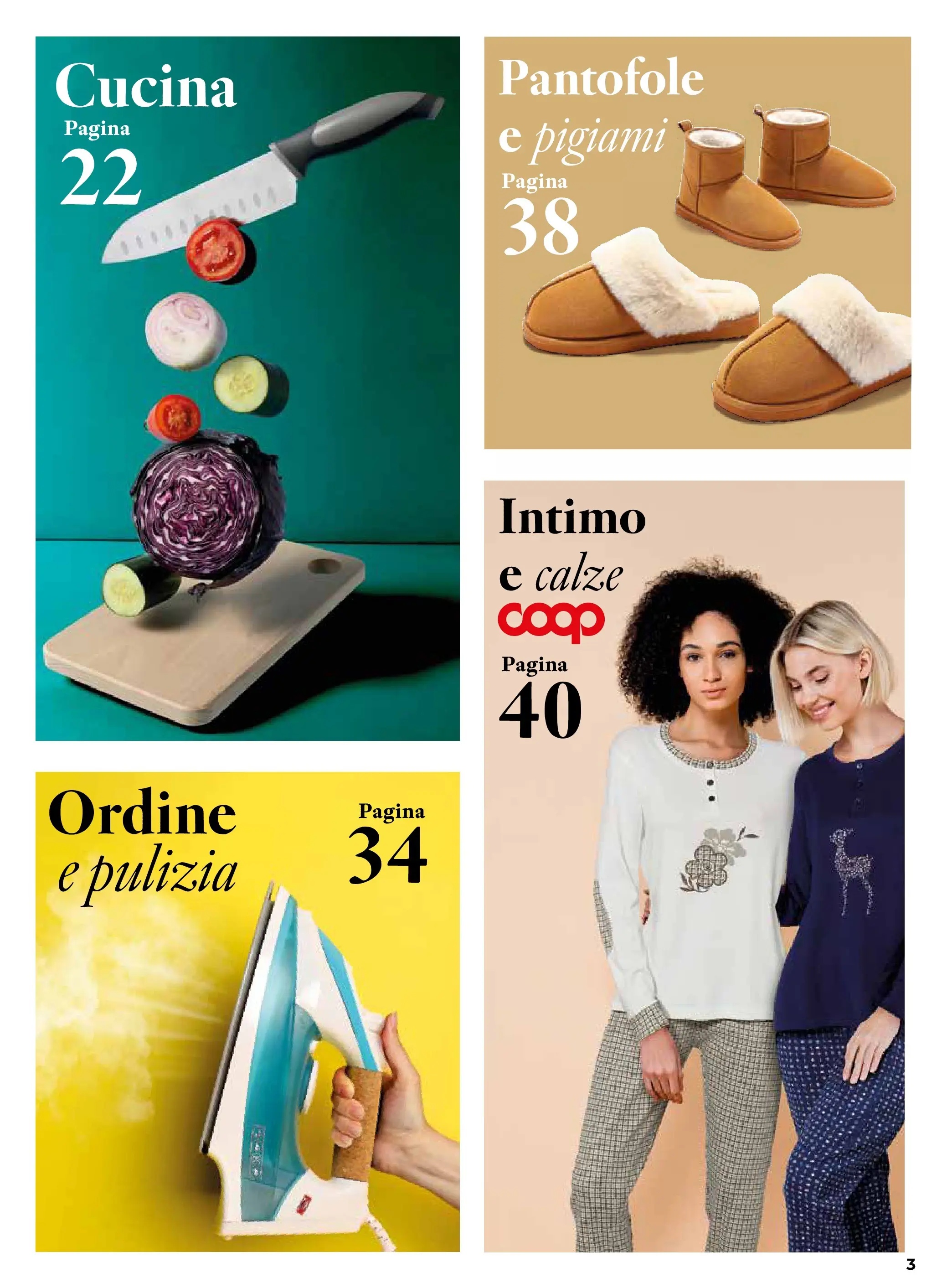 Anteprima volantino Ipercoop dal ﻿09/10/2025﻿ ﻿- nuovo offerte | Pagina: 3 | Prodotti: Intimo, Pantofole
