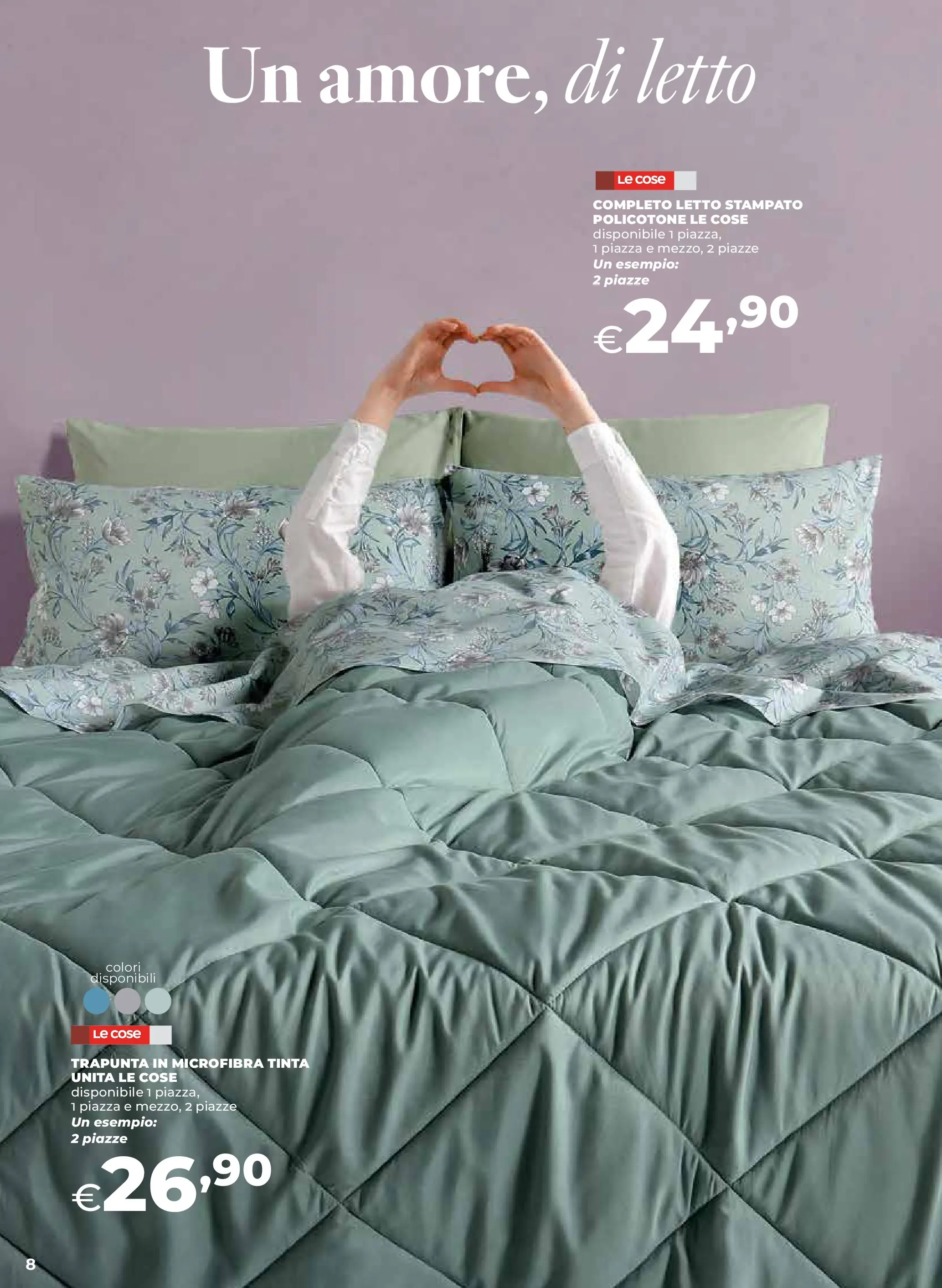 Anteprima volantino Ipercoop dal ﻿09/10/2025﻿ ﻿- nuovo offerte | Pagina: 8 | Prodotti: Trapunta, Letto